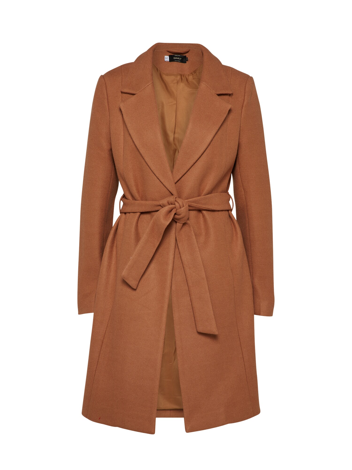 Only Dames Wintermantel Lichtbruin only kopen in de aanbieding