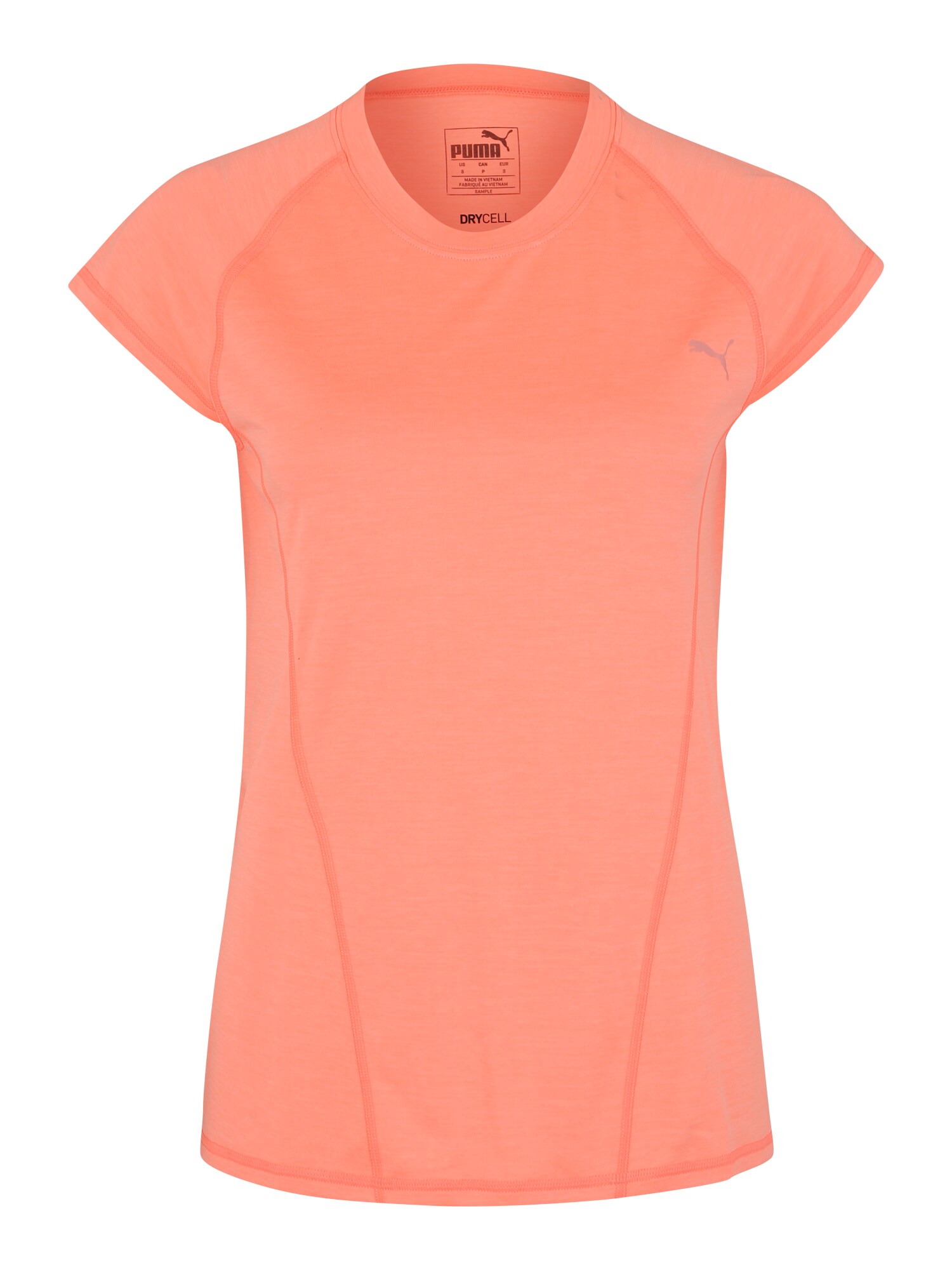 Puma Dames Functioneel Shirt Delite Perzik puma kopen in de aanbieding