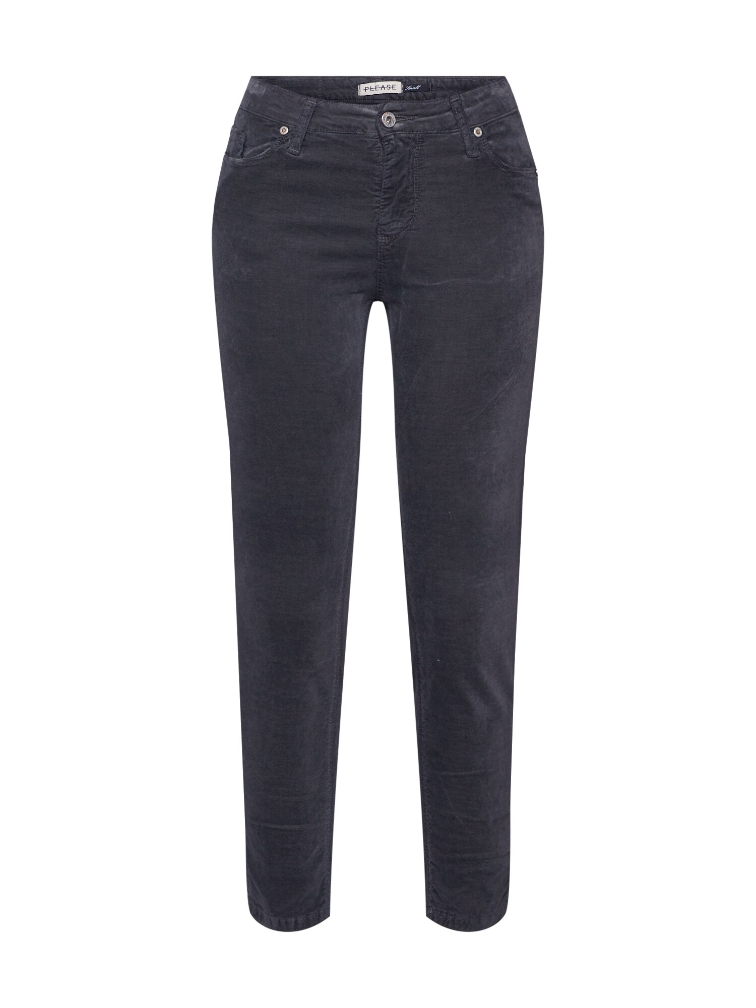 PLEASE Džínsy sivý denim