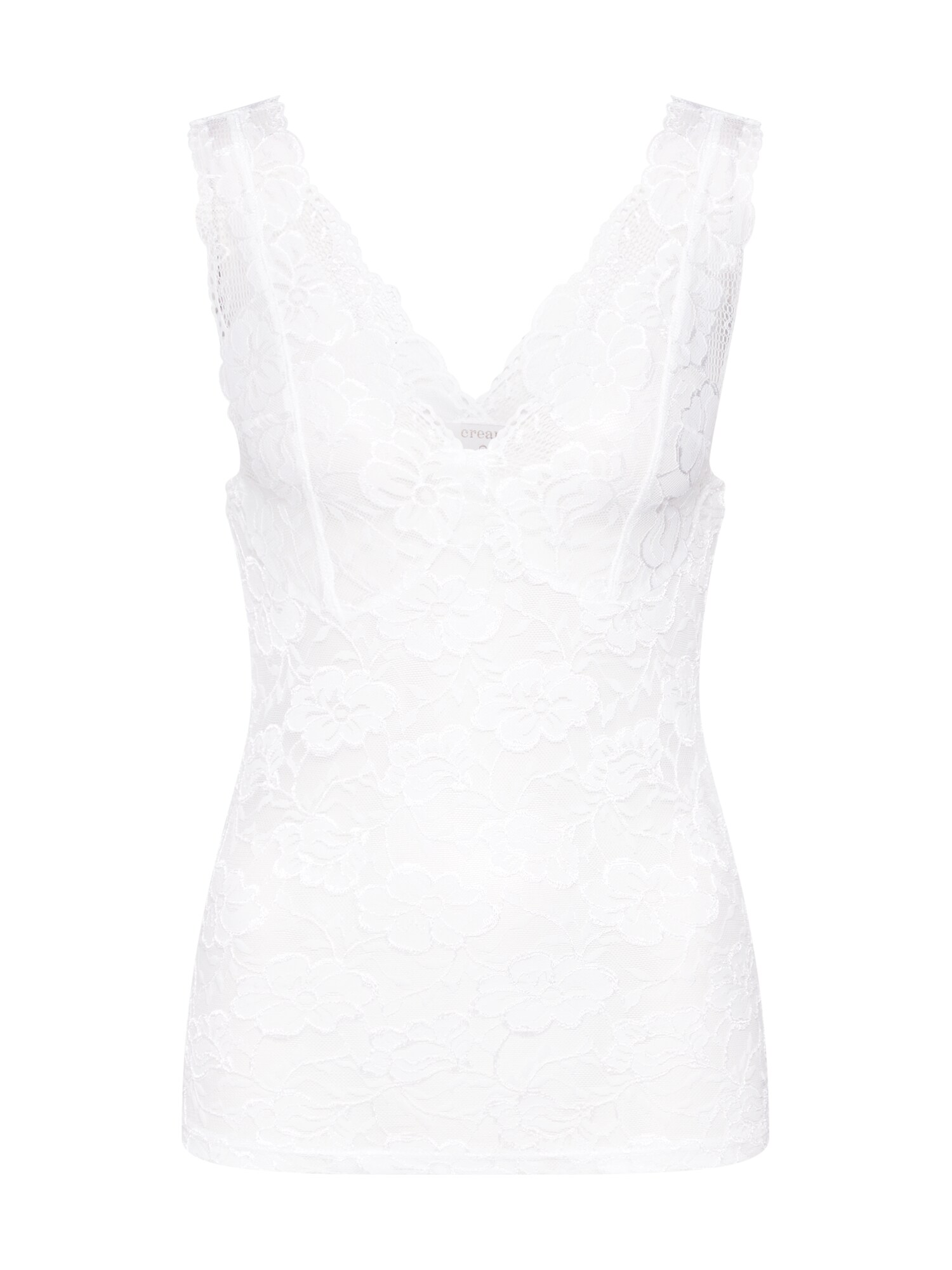 Cream Top 'Glaze'  biela