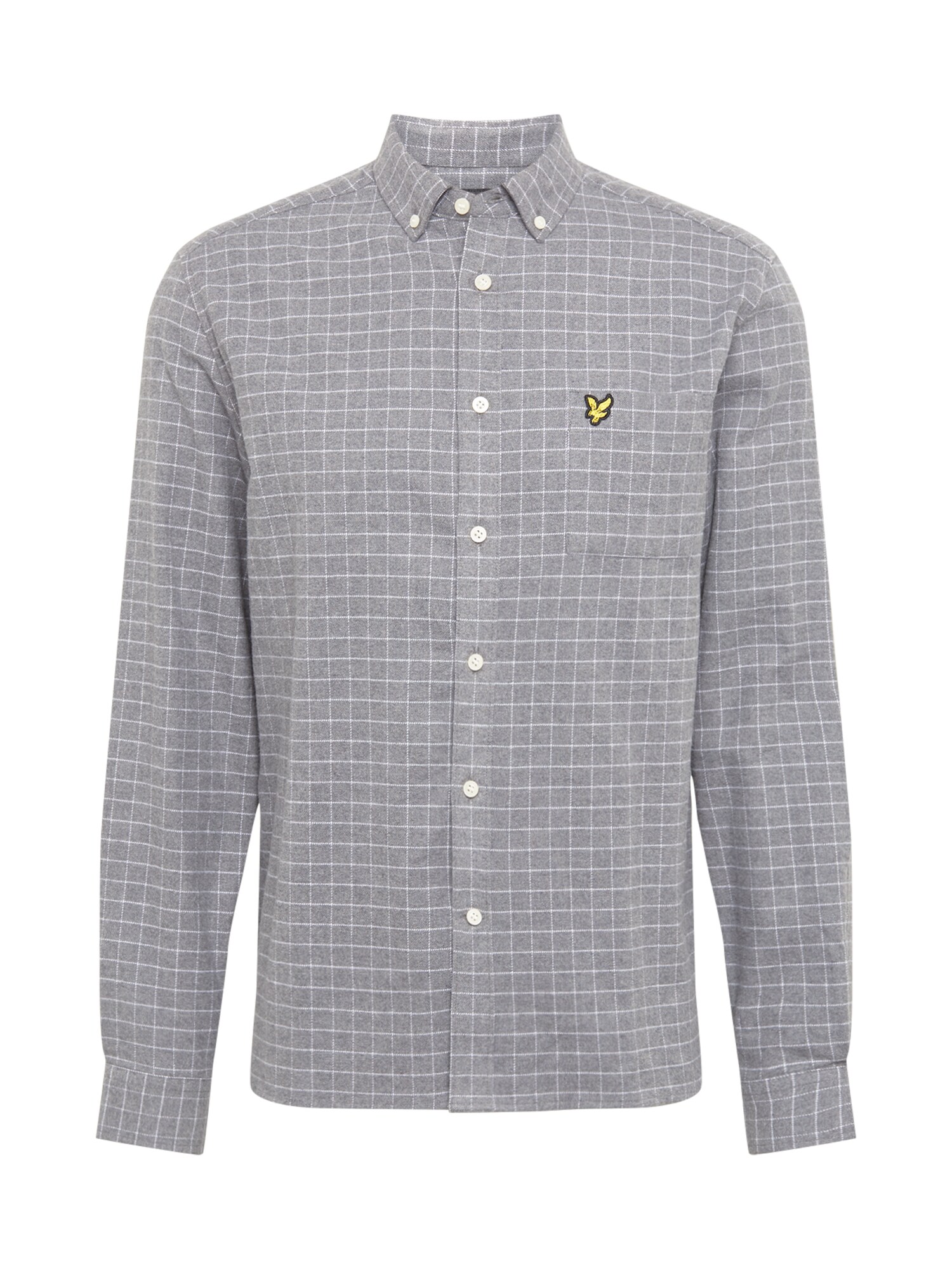 Lyle & Scott Dalykiniai marškiniai  margai pilka / balta / geltona / juoda