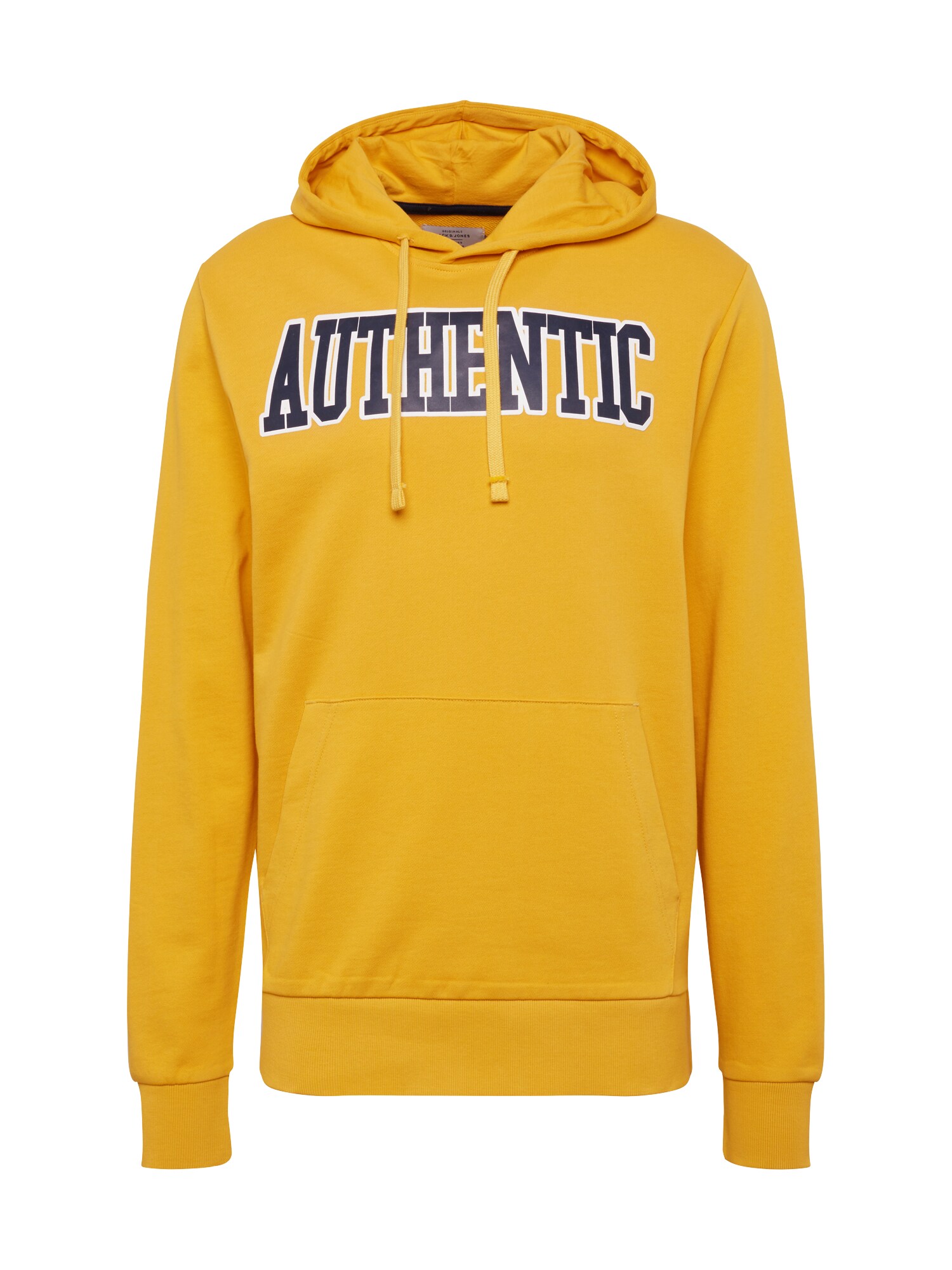 Jack And Jones Heren Sweatshirt Blauw Geel Wit jack and jones kopen in de aanbieding