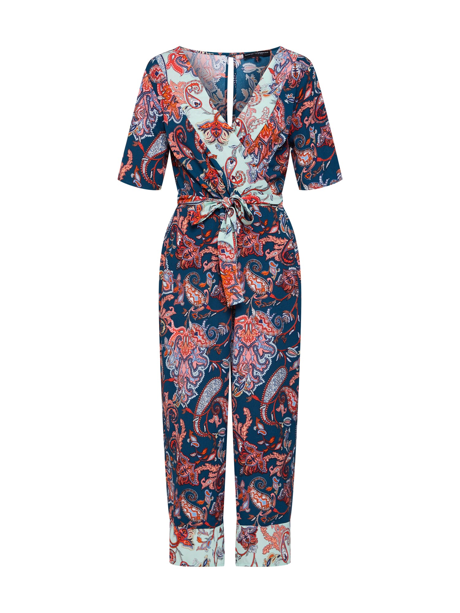 Dorothy Perkins Dames Jumpsuit Blauw Gemengde Kleuren dorothy perkins kopen in de aanbieding
