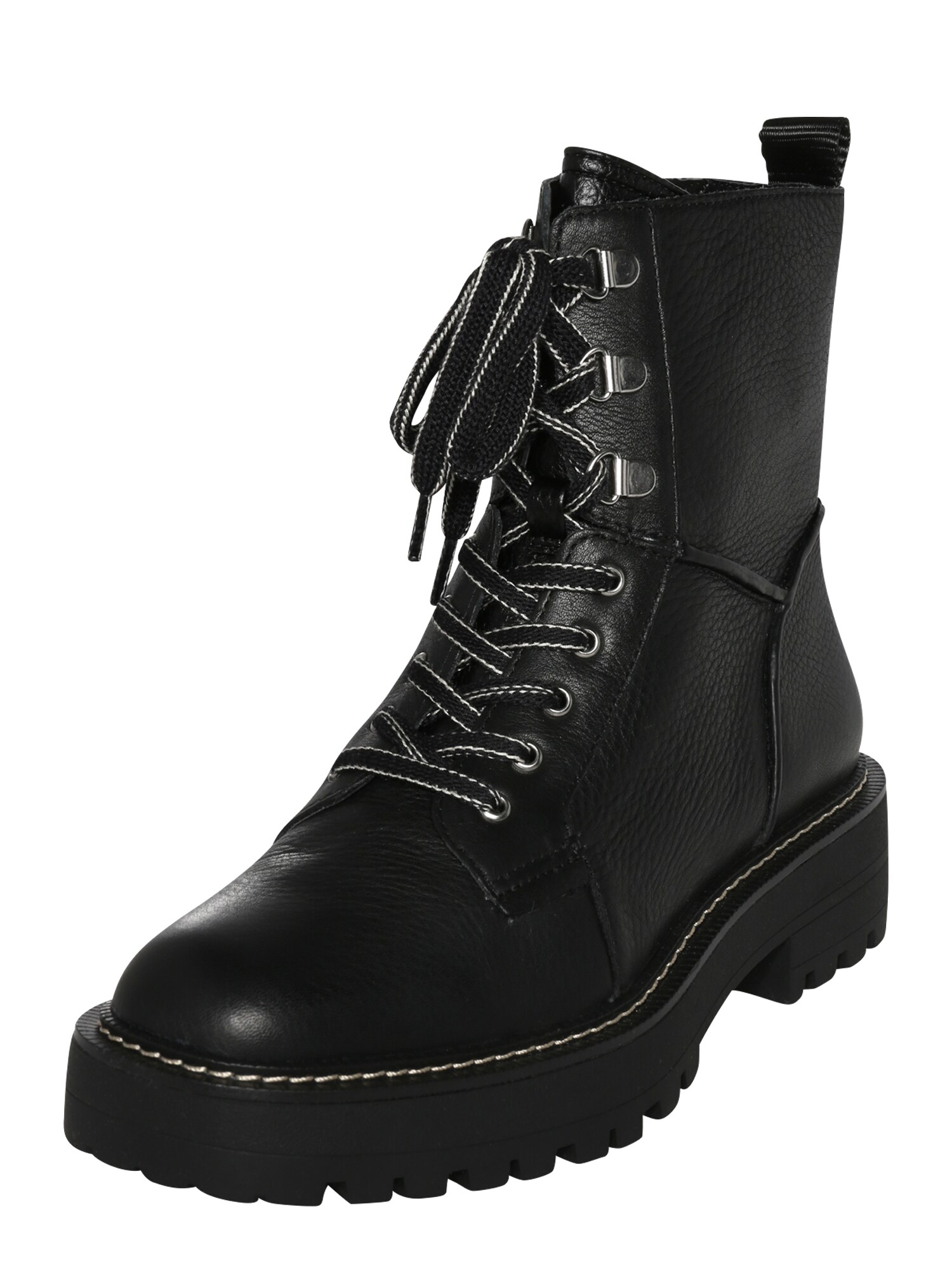 Sam Edelman Suvarstomieji kulkšnis dengiantys batai 'Laurie Bormio'  juoda