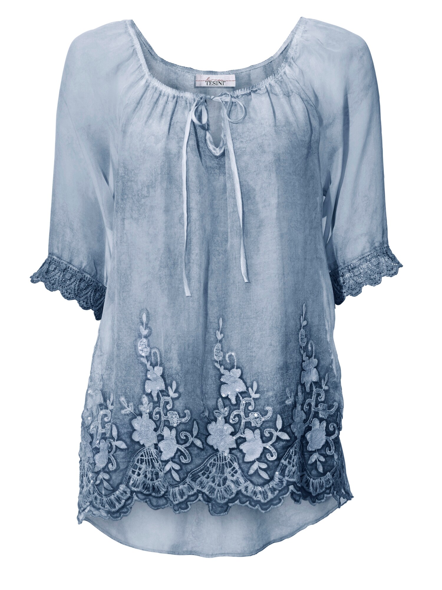 Heine Dames Tuniek Blauw Donkerblauw heine kopen in de aanbieding