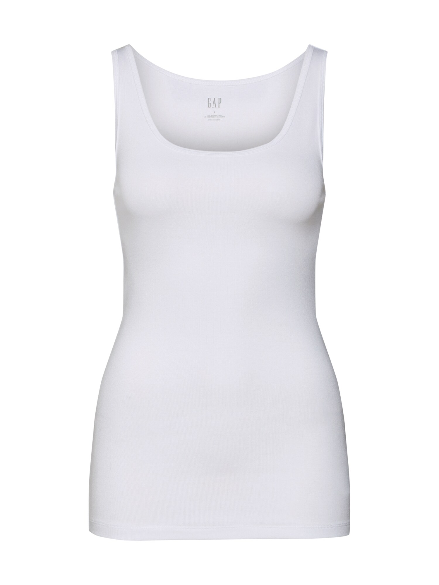 Gap Dames Top Sl Mod Tank Wit gap kopen in de aanbieding