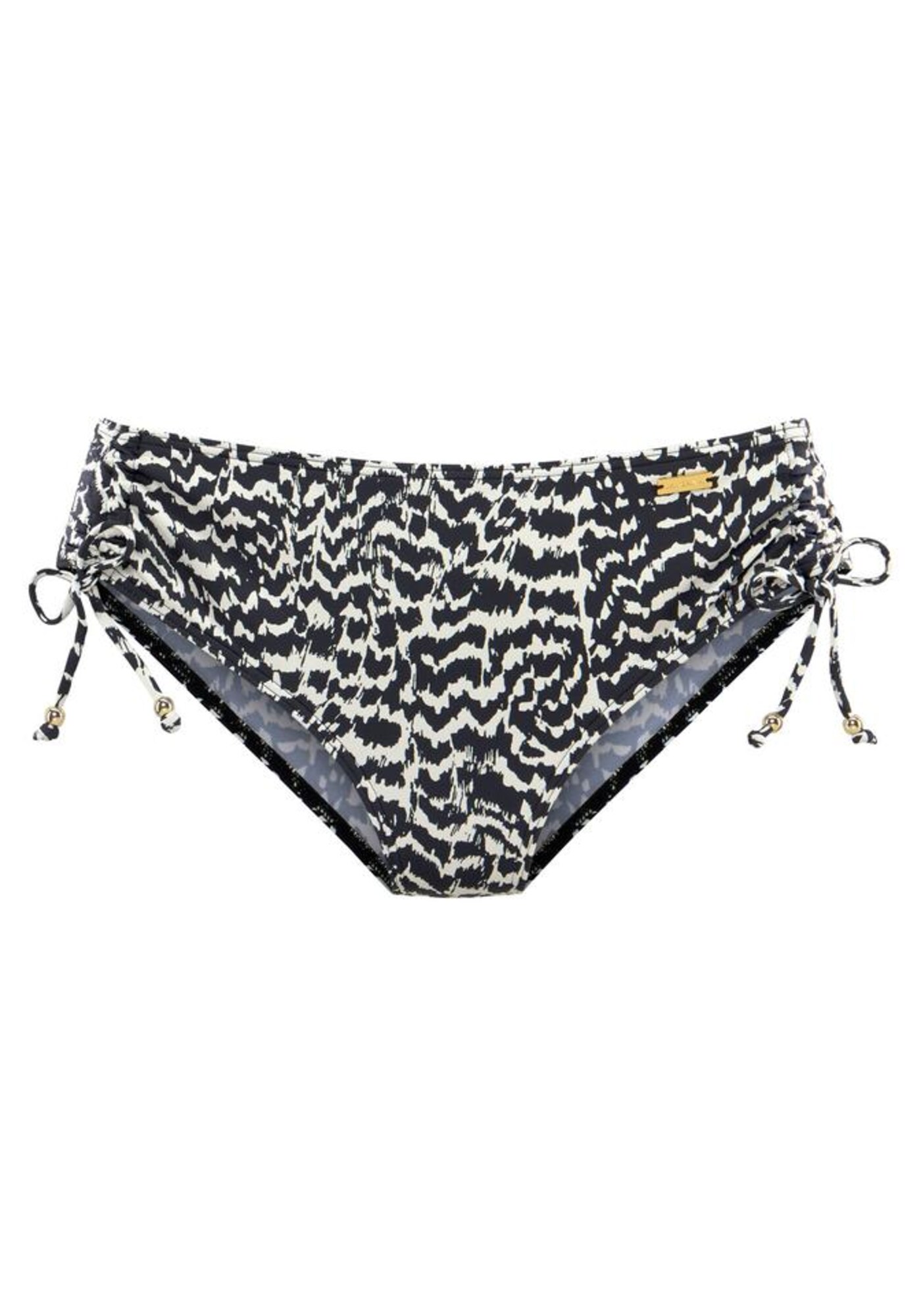 LASCANA Slip costum de baie  negru