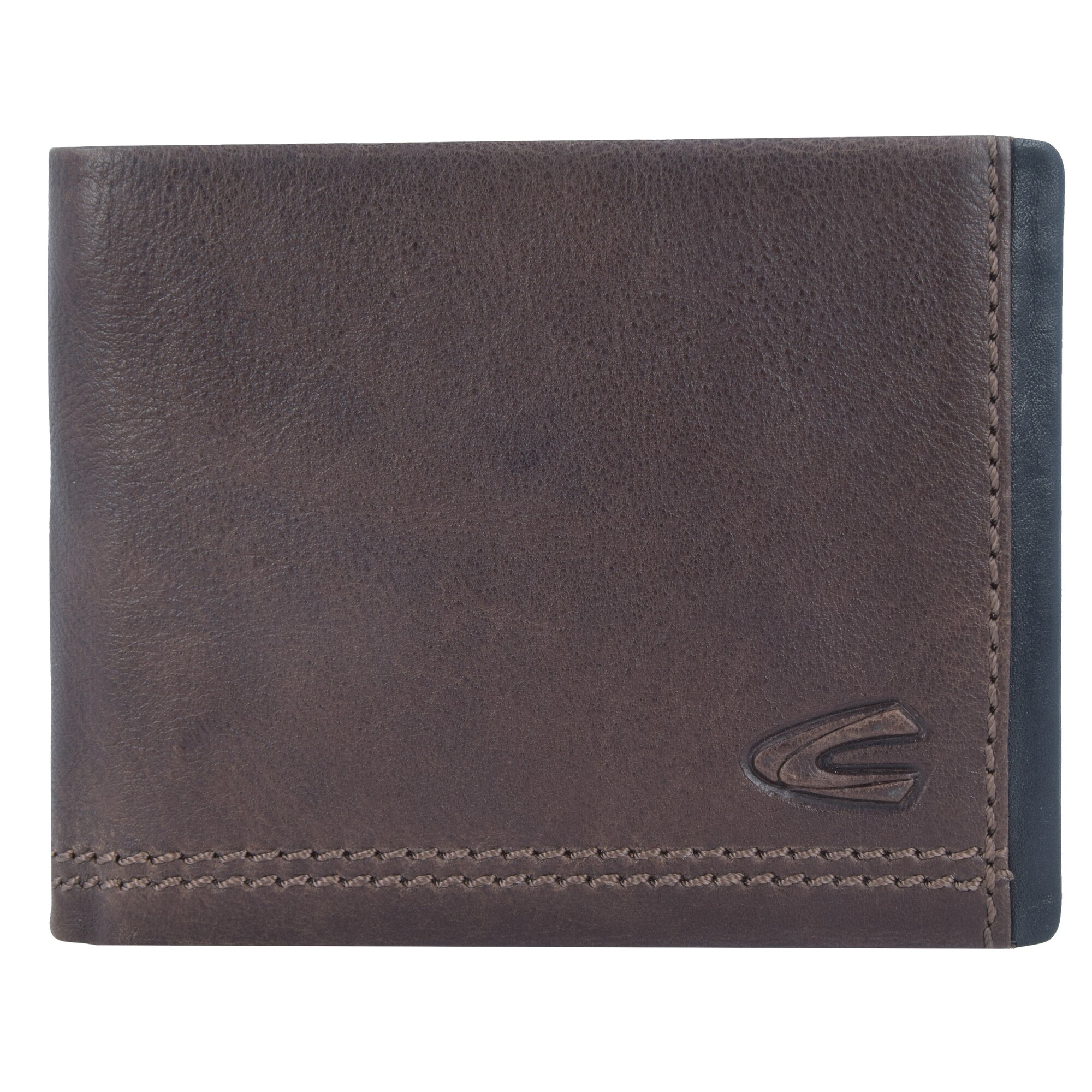 Camel Active Heren Portemonnee Osaka Donkerblauw Bruin camel active kopen in de aanbieding