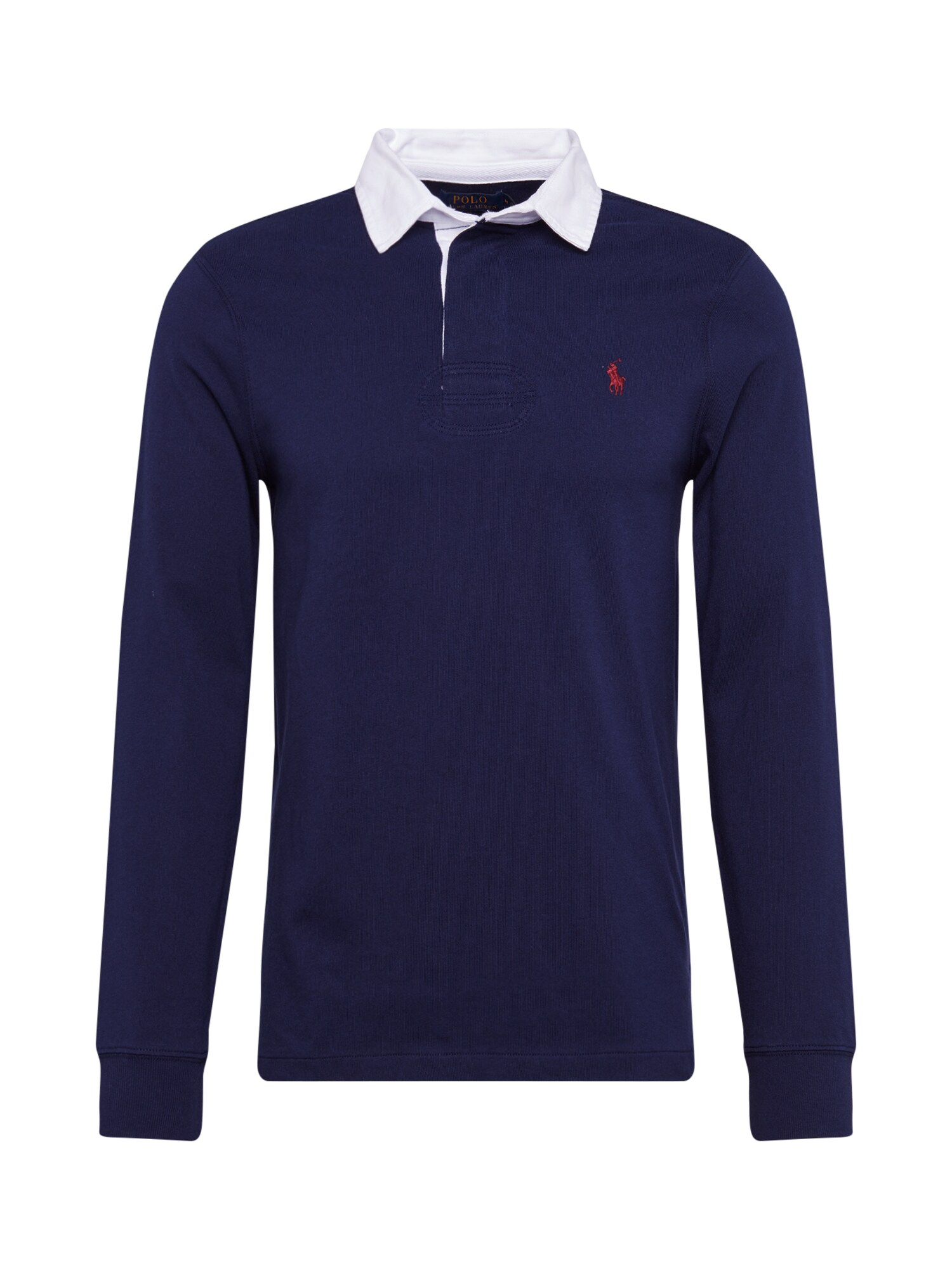 POLO RALPH LAUREN Marškinėliai 'LSRGBYCMSLM2-LONG SLEEVE-KNIT'  tamsiai mėlyna