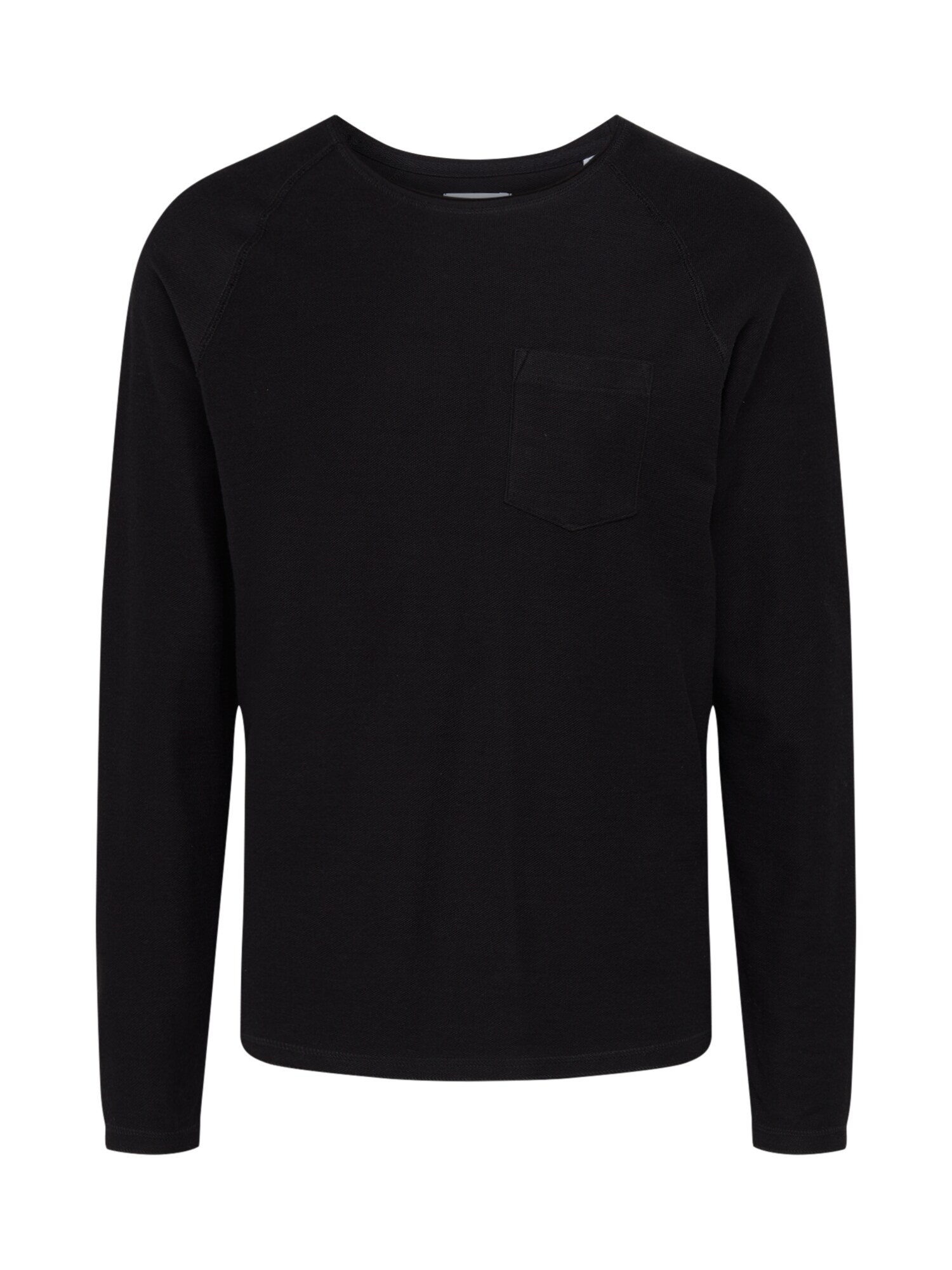 JACK & JONES Megztinis be užsegimo 'TERRY'  juoda