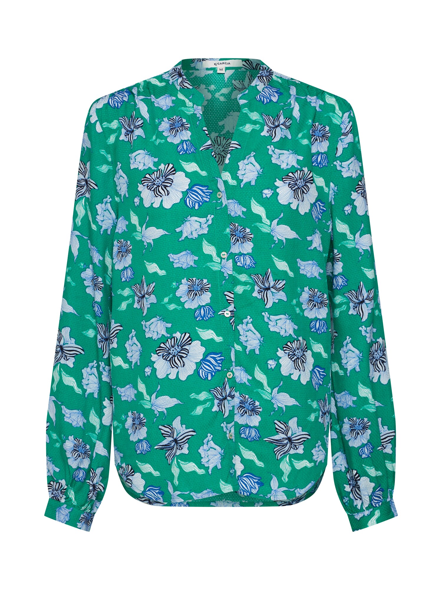 Garcia Dames Blouse Turquoise Groen garcia kopen in de aanbieding