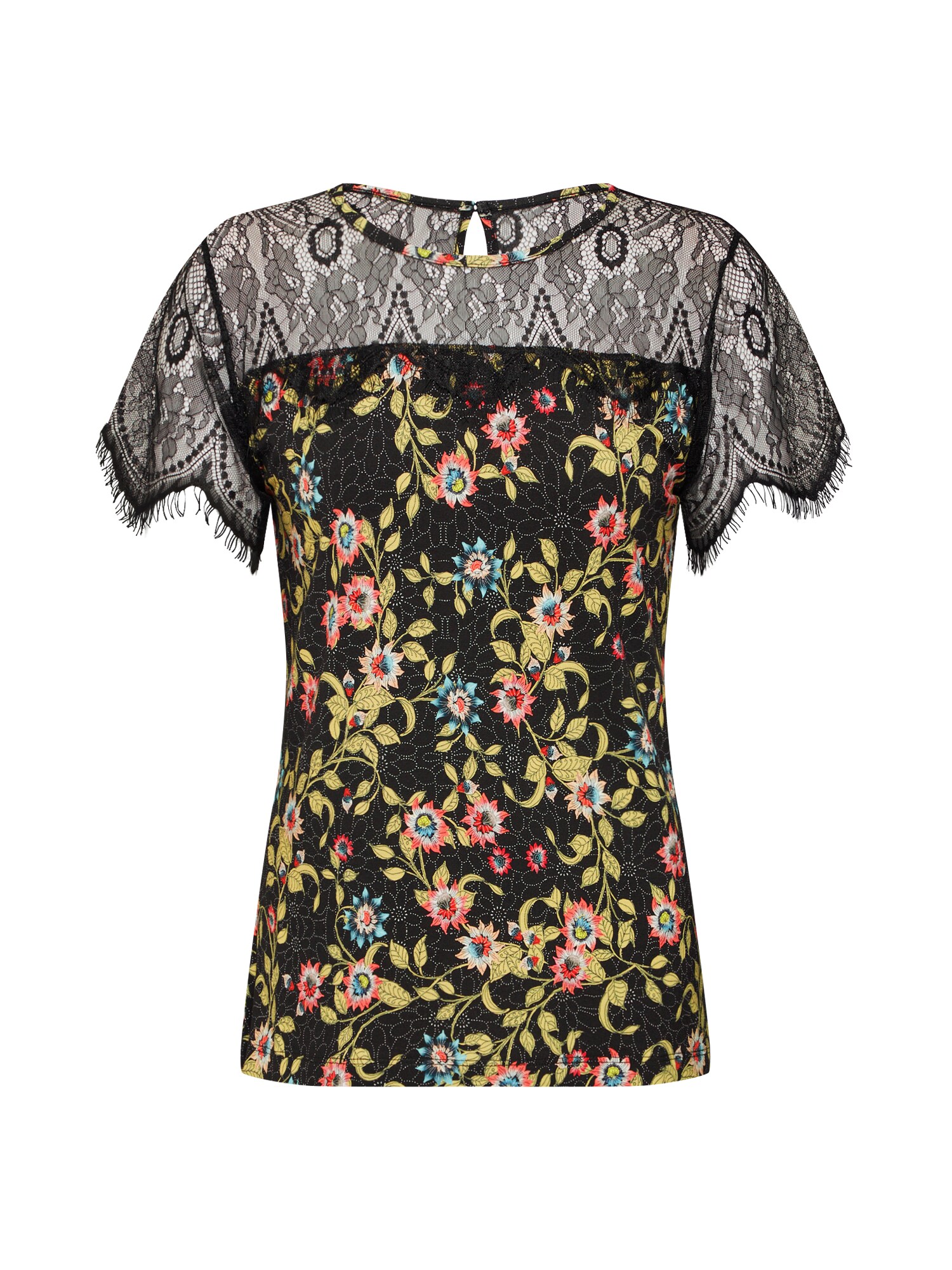 Aaiko Dames Shirt Fala Gemengde Kleuren Zwart aaiko kopen in de aanbieding