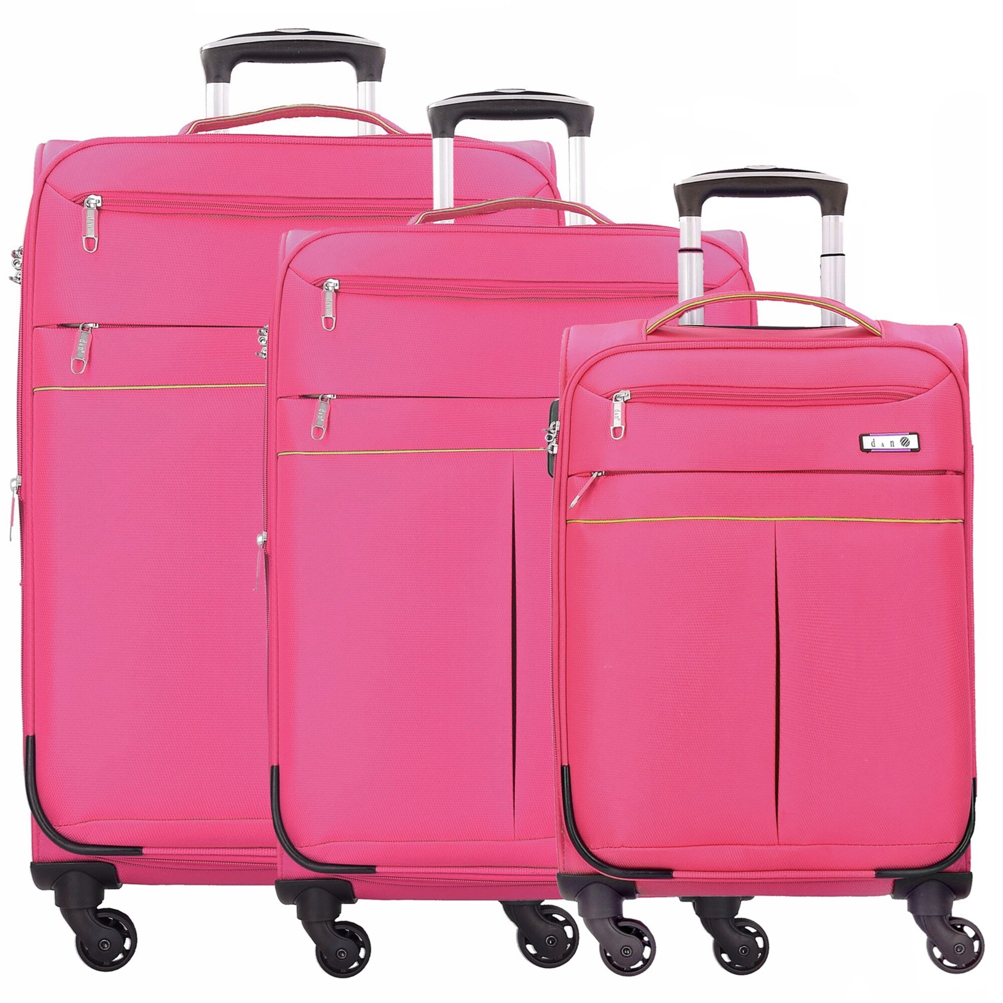 D&N Set di valigie  rosa