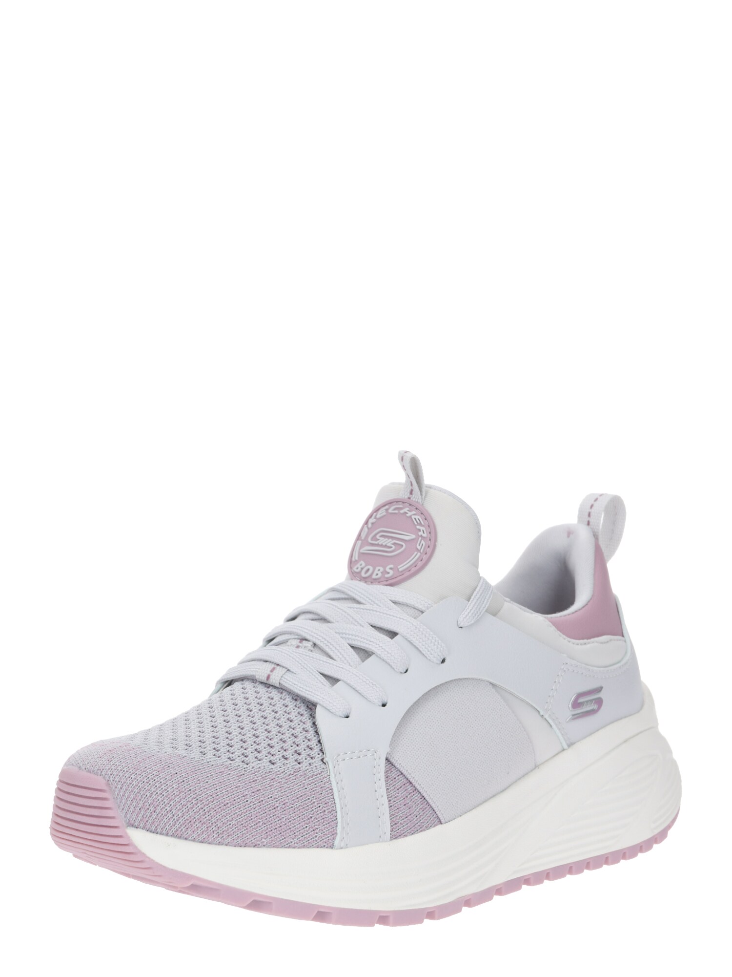 SKECHERS Sportbačiai be auliuko 'BOBS SPARROW'  rausvai violetinė spalva / balta