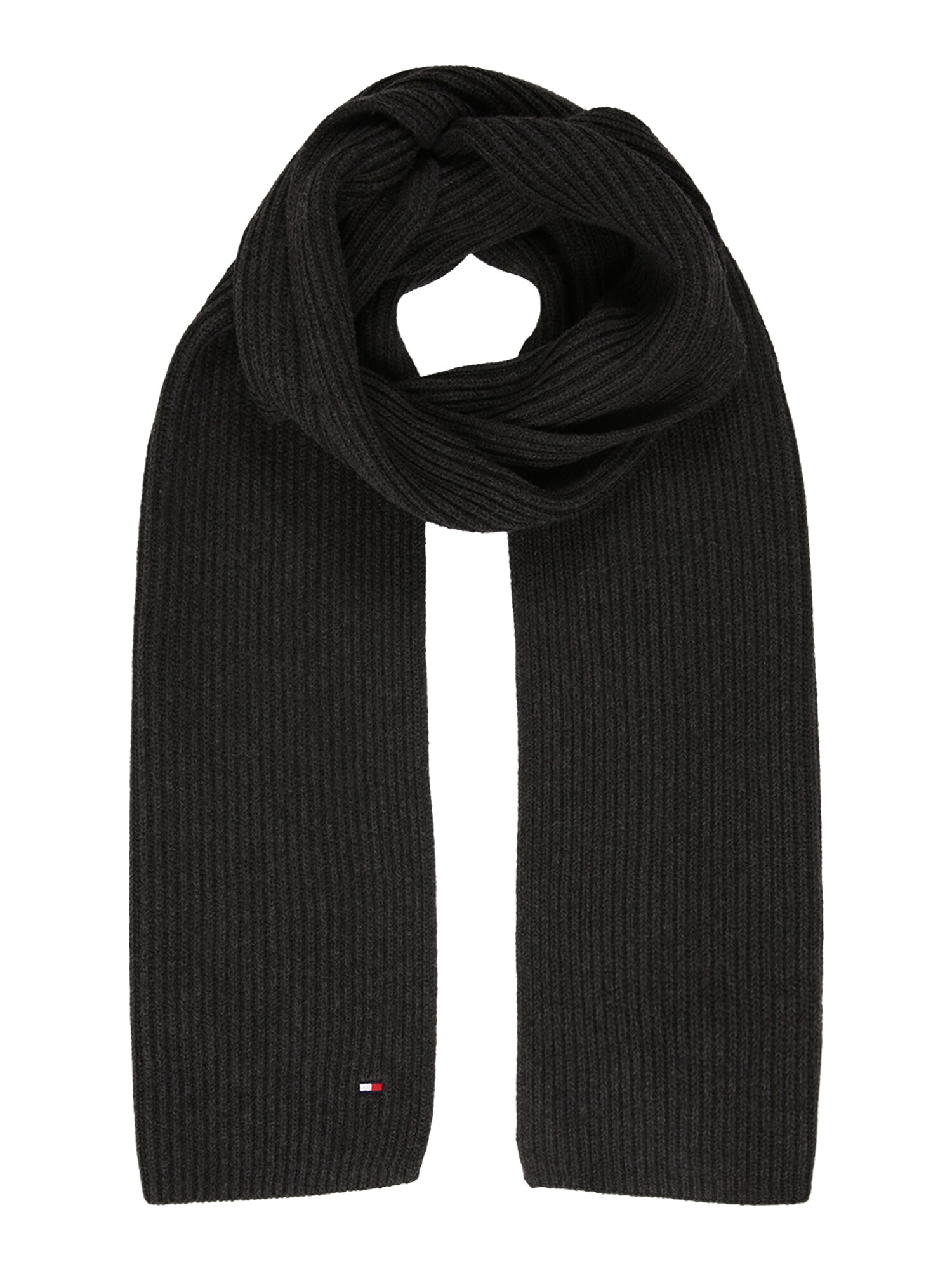 TOMMY HILFIGER Šalikas 'PIMA'  tamsiai pilka