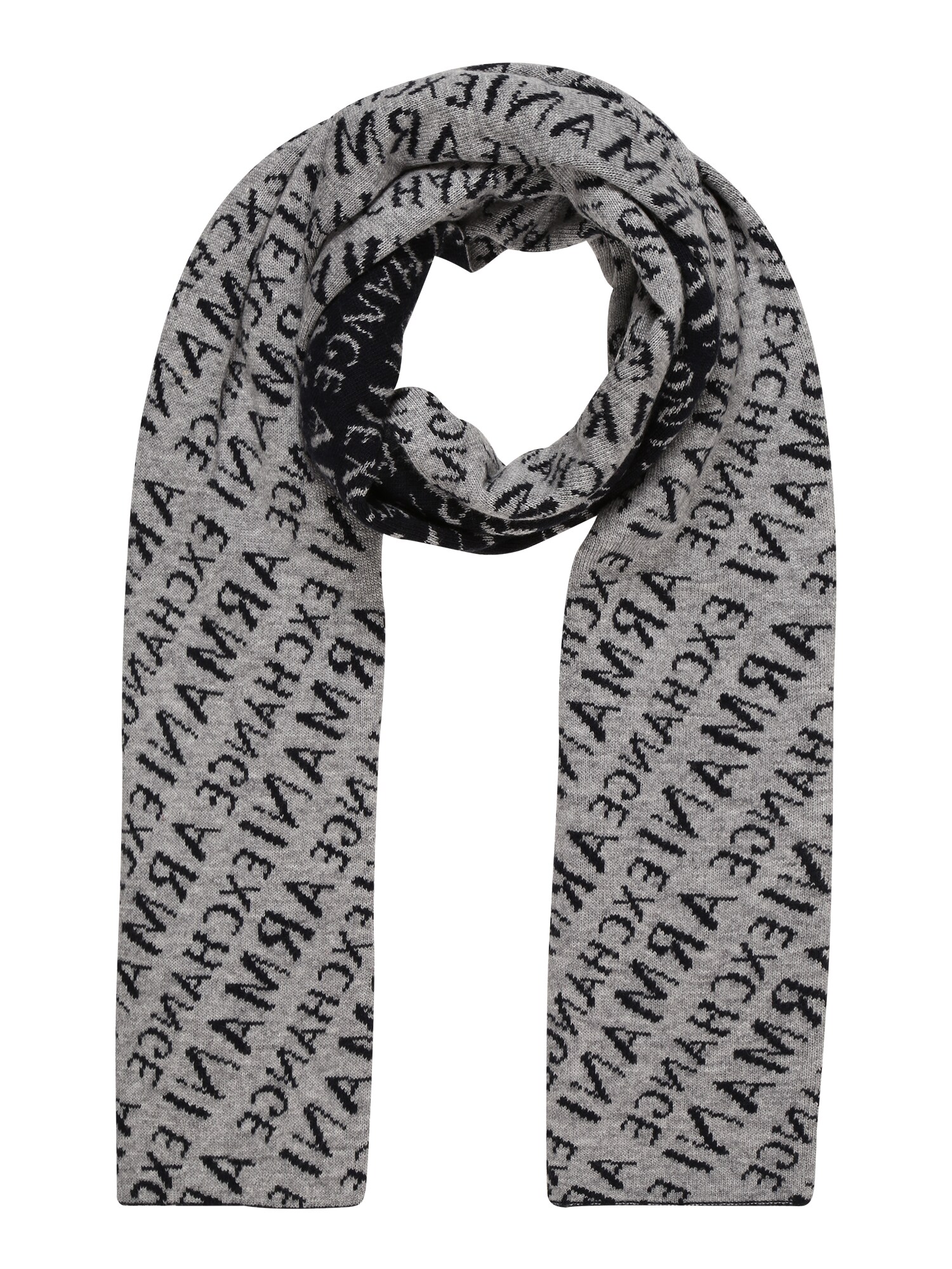 ARMANI EXCHANGE Šalikas  tamsiai mėlyna / pilka
