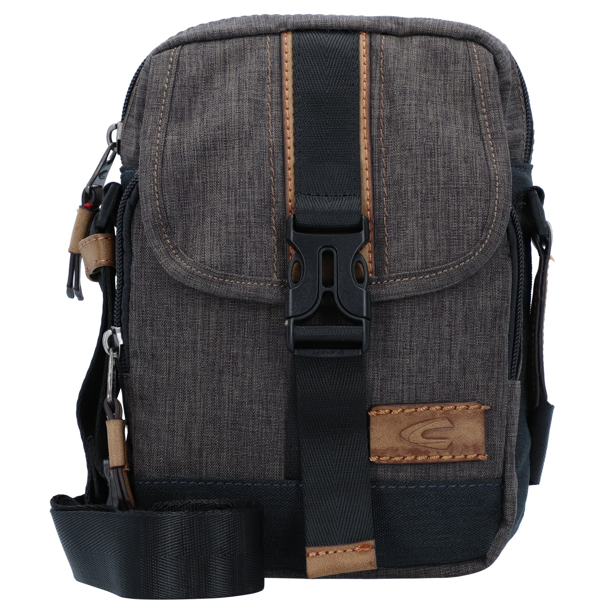 Camel Active Heren Schoudertas Indonesia Bruin Grafiet Zwart camel active kopen in de aanbieding