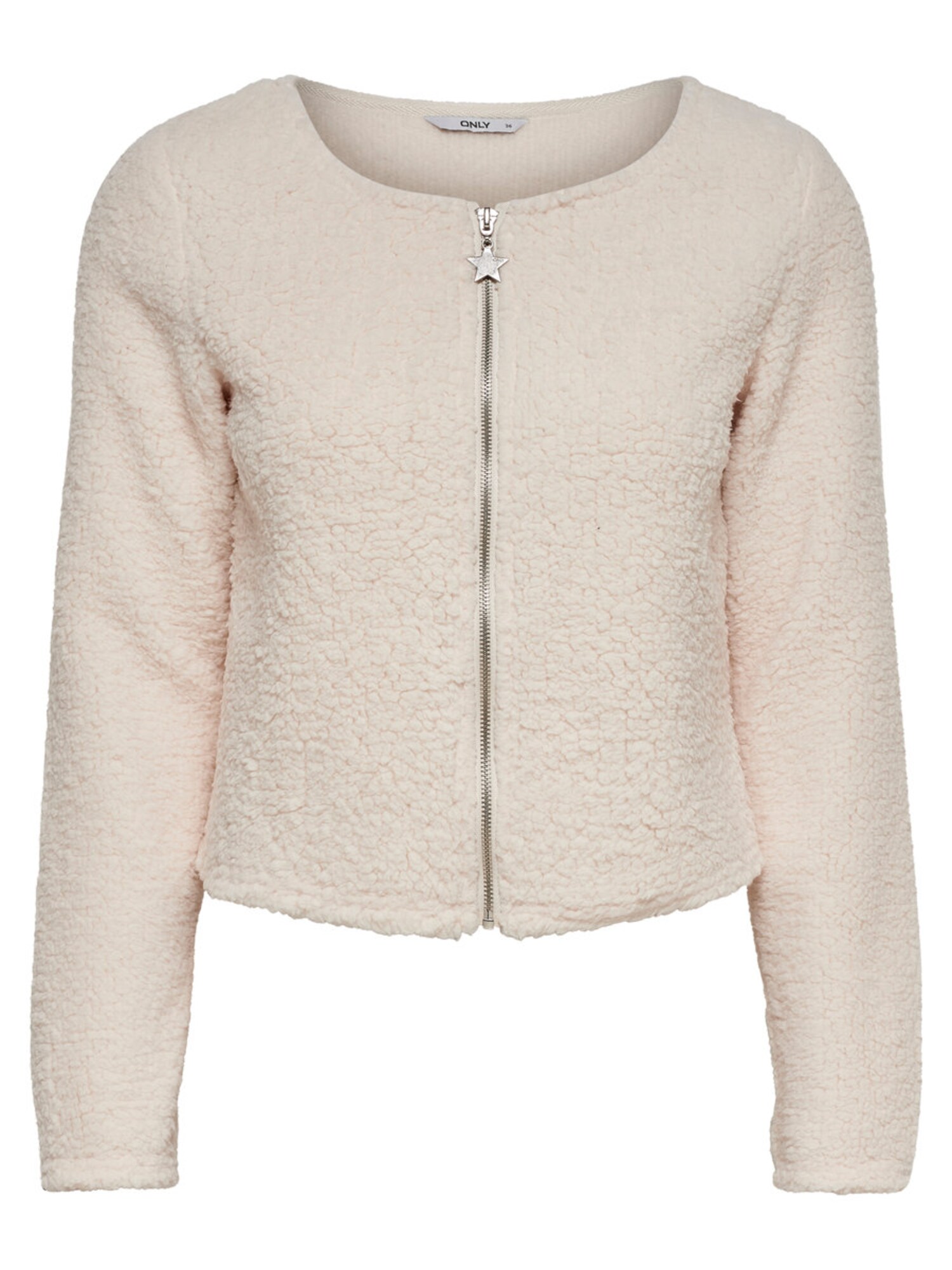 Only Dames Sweatvest Wit only kopen in de aanbieding