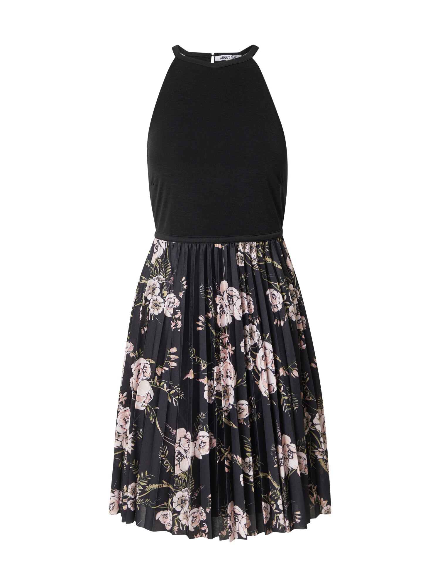 ABOUT YOU Vasarinė suknelė 'Nicky Dress'  juoda