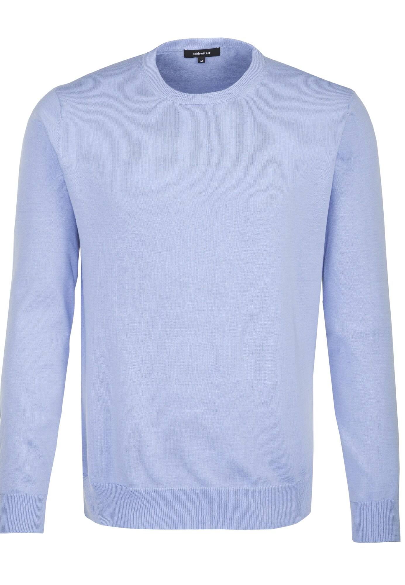 Seidensticker Heren Trui Schwarze Rose Lichtblauw seidensticker kopen in de aanbieding