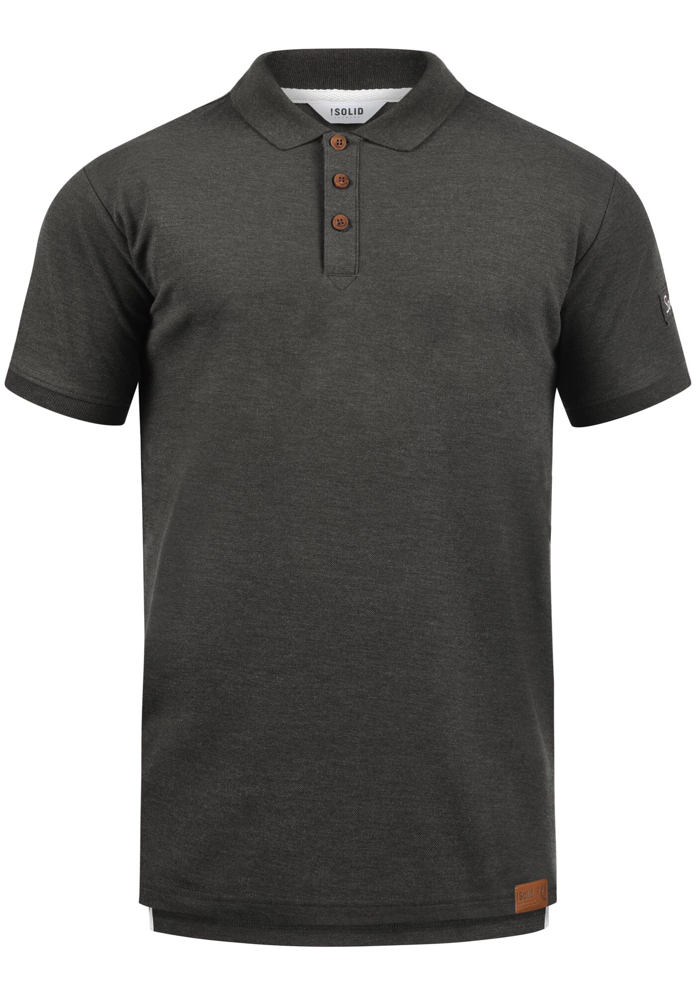 Solid Camiseta gris basalto