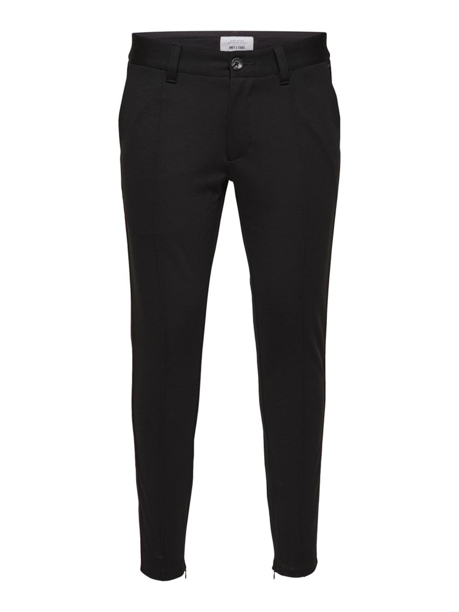 Only Sons Heren Chino Mark Zwart only sons kopen in de aanbieding