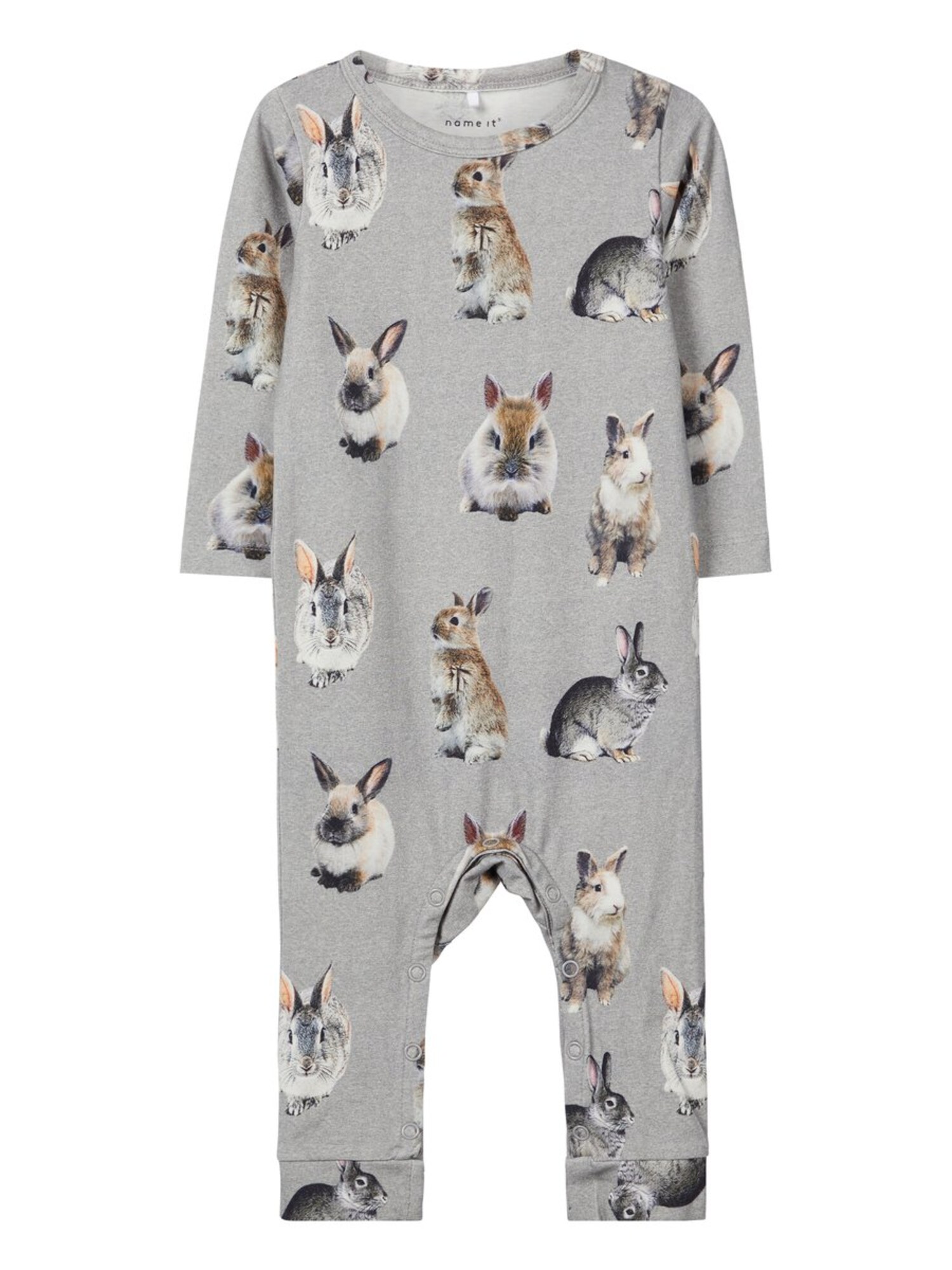 Name It Jongens Rompertjebody Grijs Gemeleerd Gemengde Kleuren name it kopen in de aanbieding