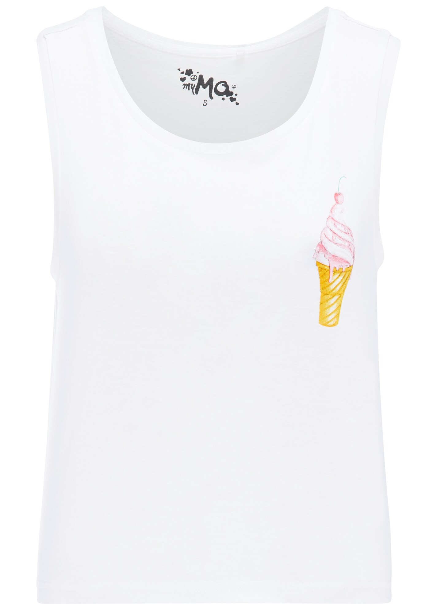 Mymo Dames Top Wit mymo kopen in de aanbieding