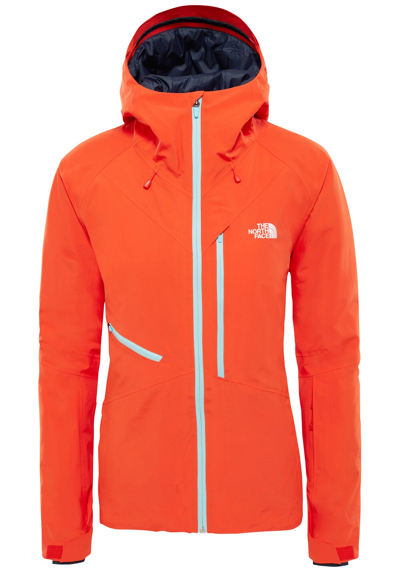 The North Face Dames Functionele Jas Lostrail Donkeroranje the north face kopen in de aanbieding