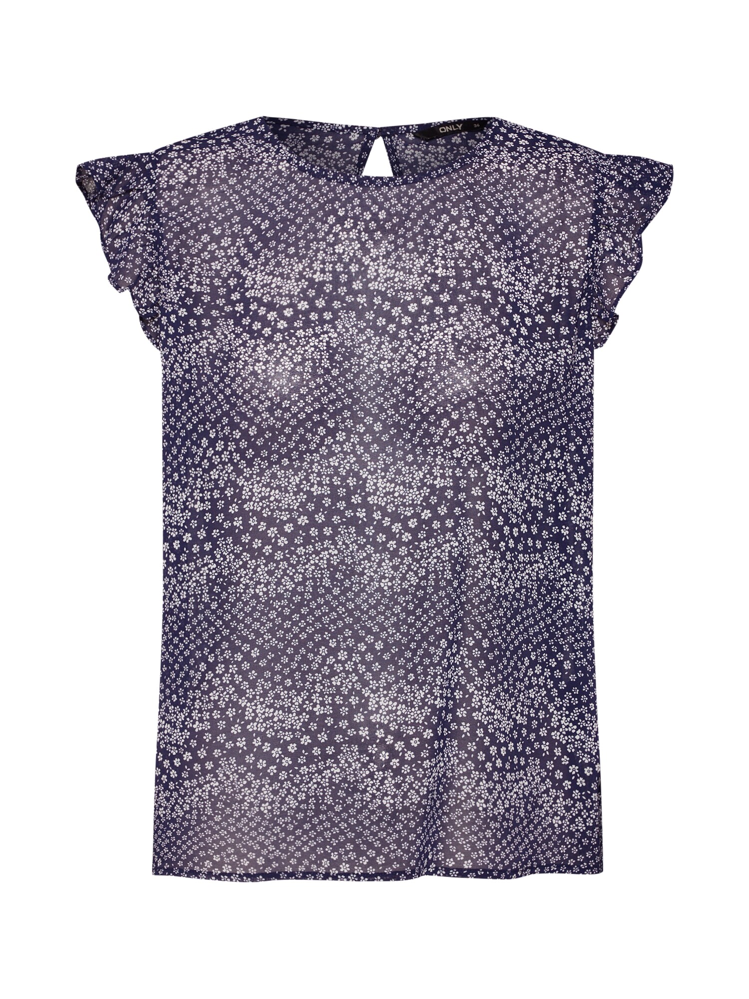 Only Dames Top Star Navy Grijs only kopen in de aanbieding
