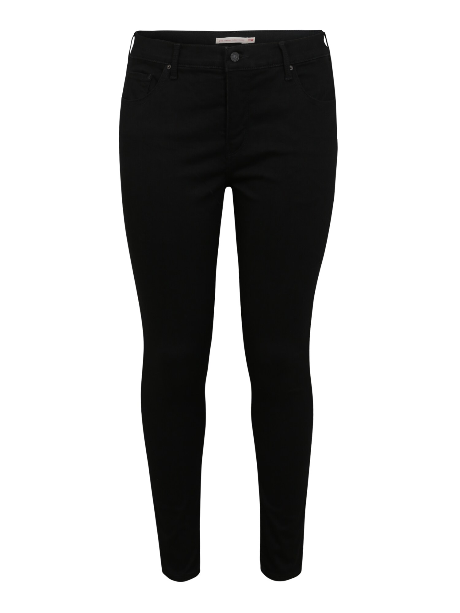 Levi's® Plus Džinsai '310™ PL SHAPING SUPER SKINNY'  juodo džinso spalva