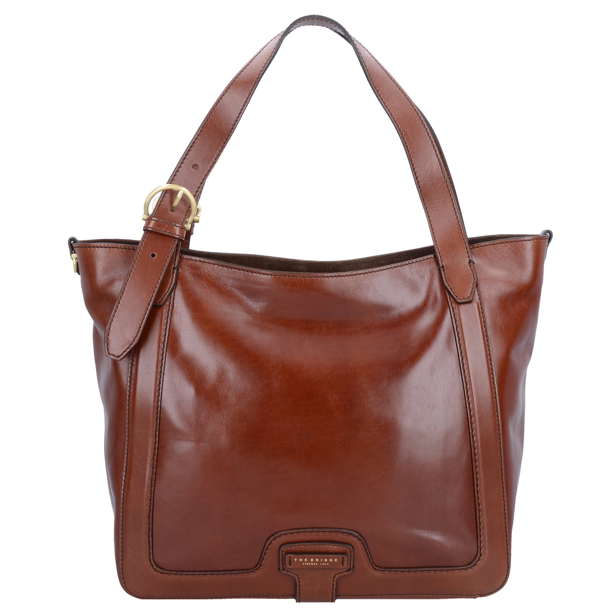 The Bridge Dames Shopper Giglio Bruin the bridge kopen in de aanbieding