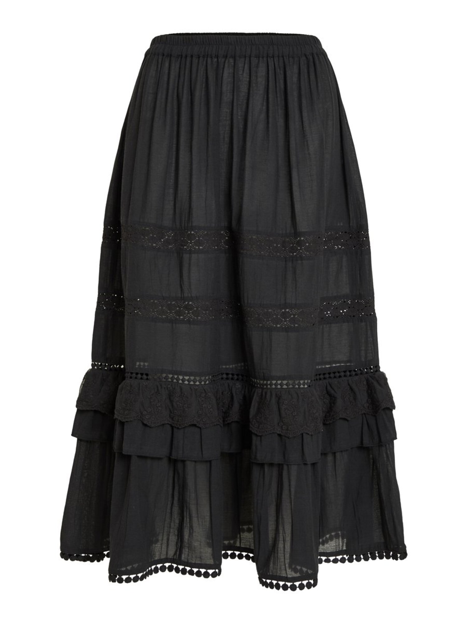 Vila Dames Rok Zwart vila kopen in de aanbieding