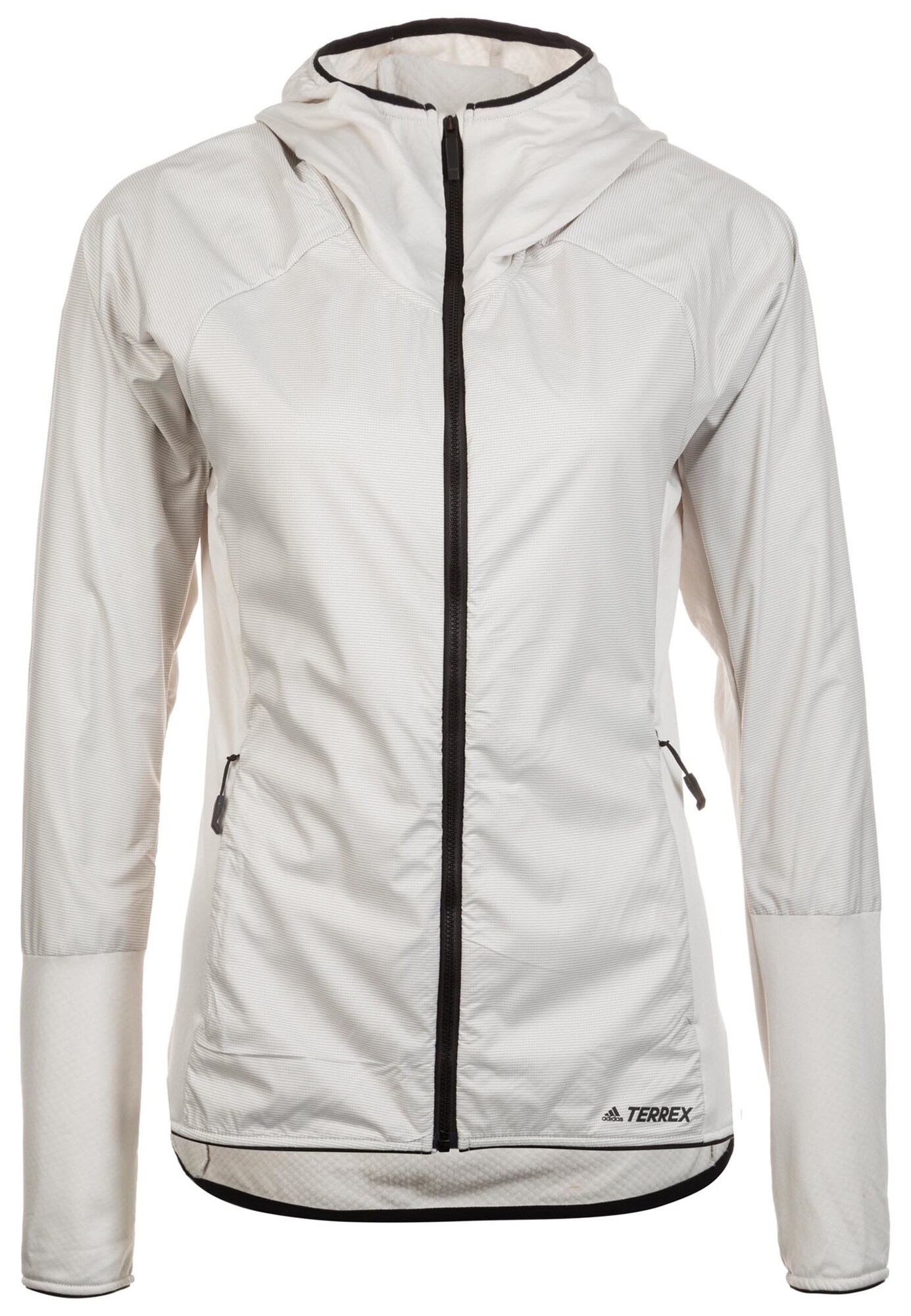 Adidas Performance Dames Functionele Fleece Jas Terrex Skyclimb Zwart Wit adidas performance kopen in de aanbieding