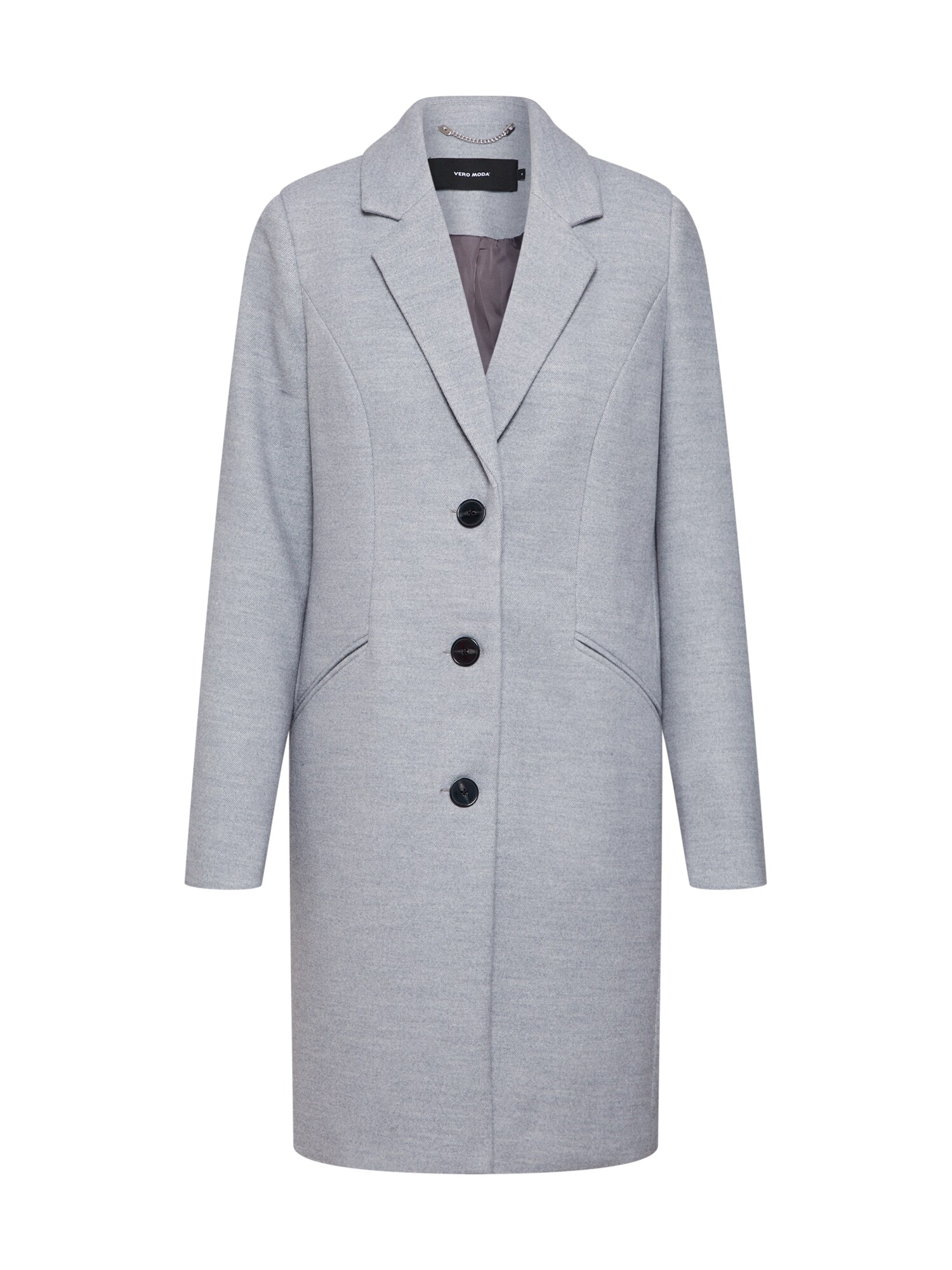 Vero Moda Dames Tussenmantel Cindy Cala Grijs Gemeleerd vero moda kopen in de aanbieding