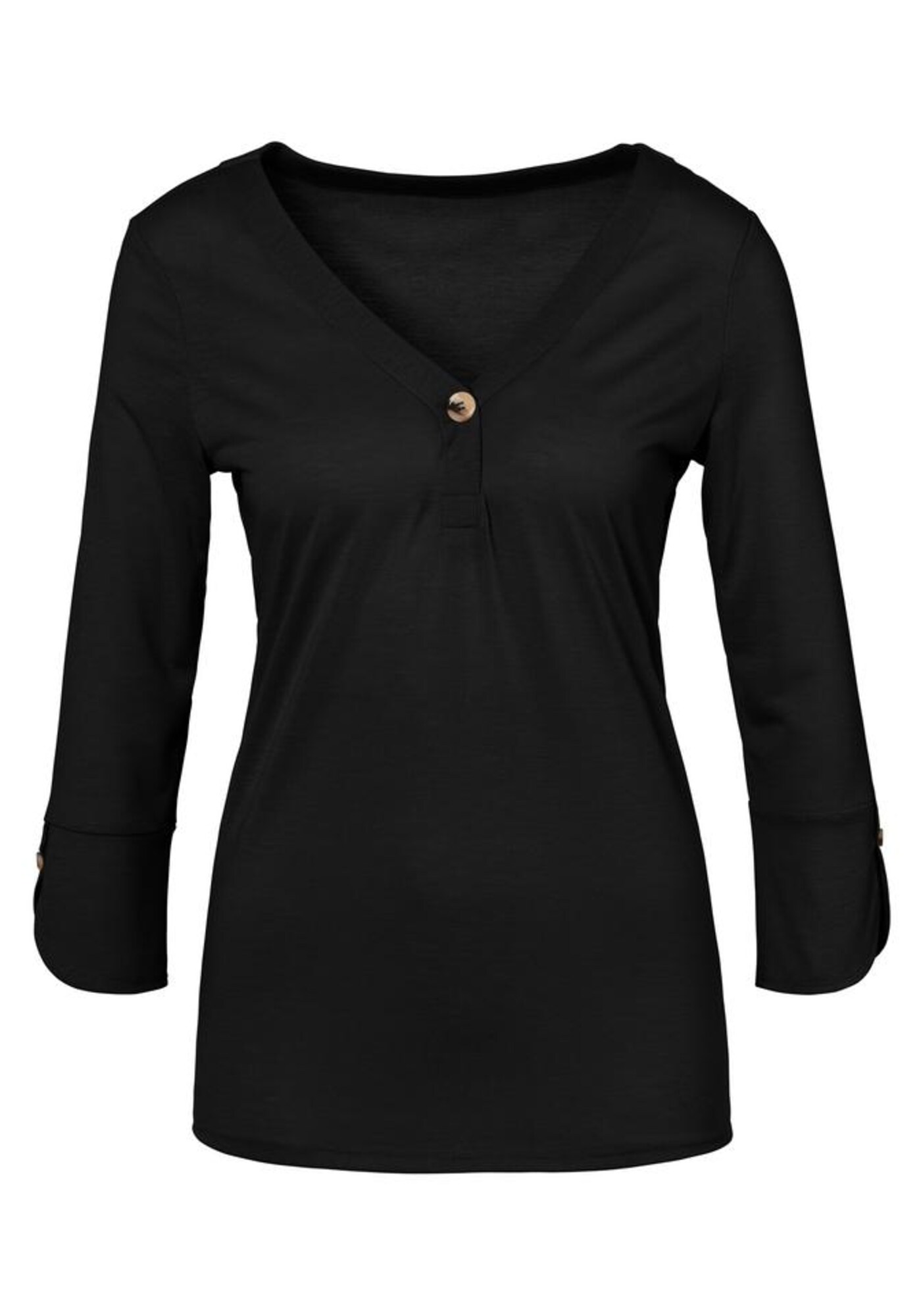 LASCANA Camiseta  negro