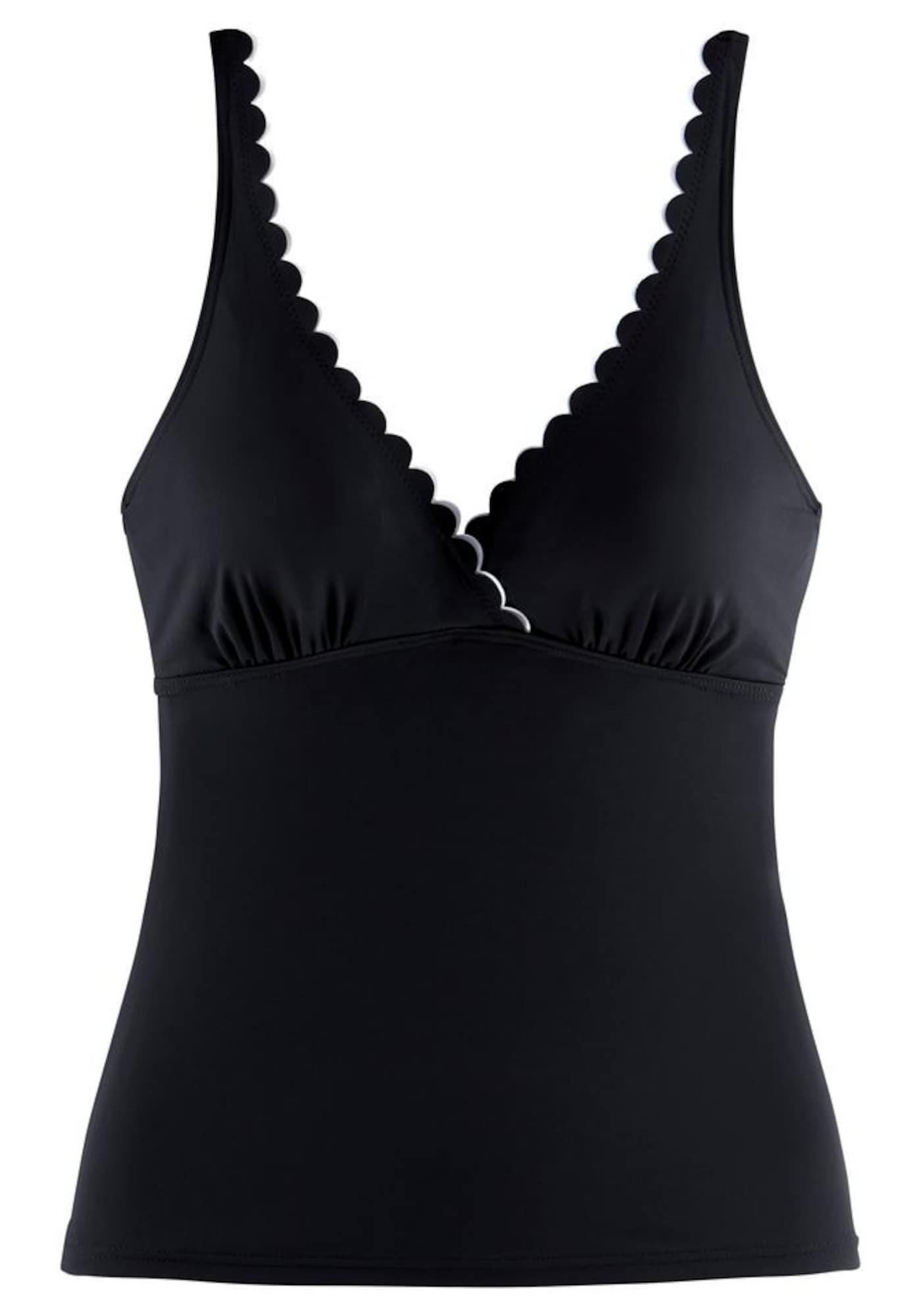 LASCANA Tankini top  negru