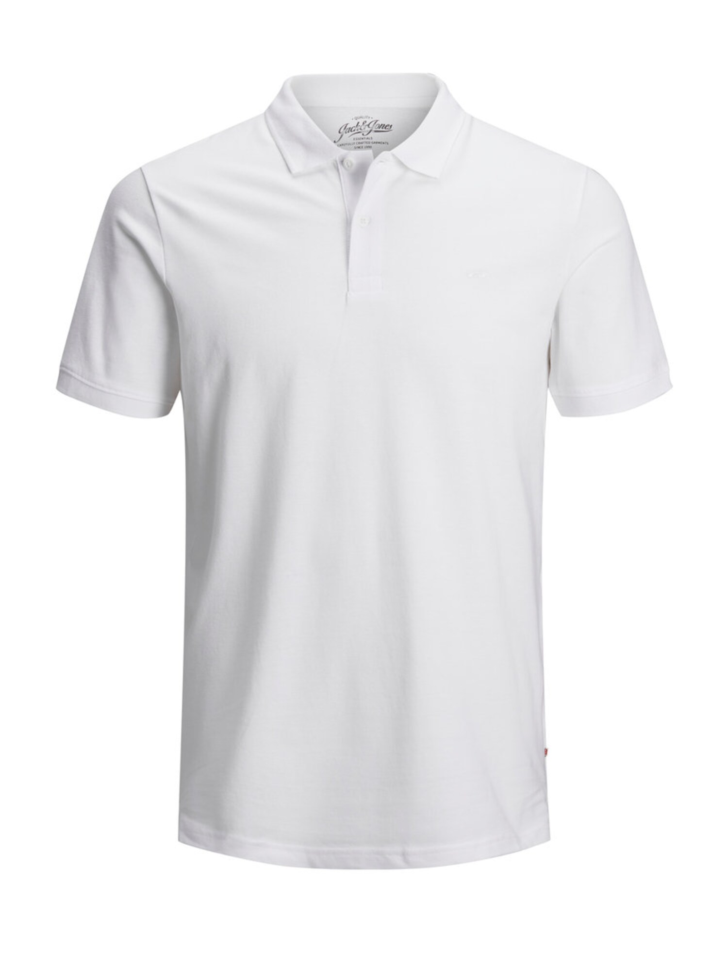 JACK & JONES Marškinėliai 'JJEBASIC POLO SS'  balta