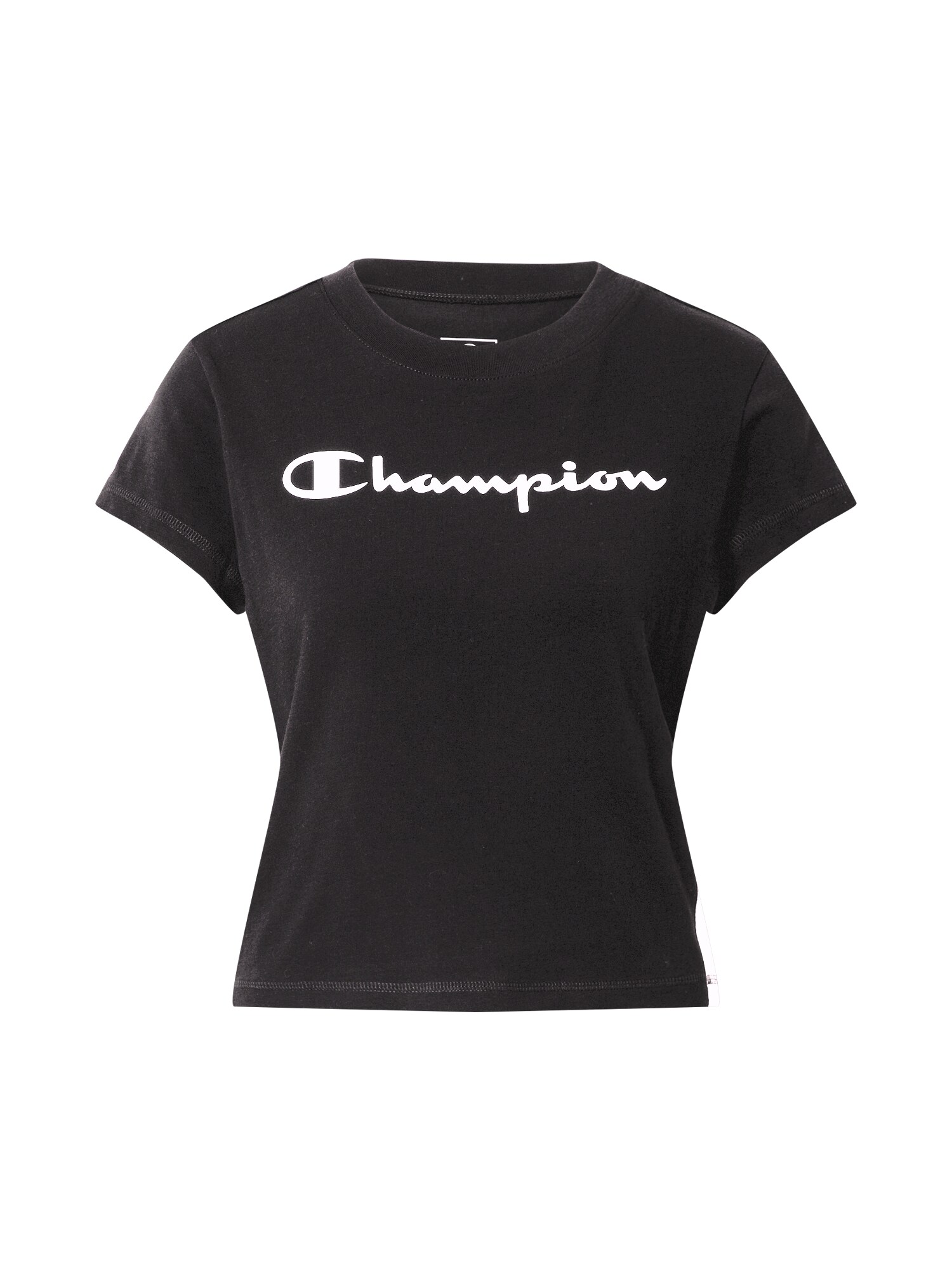 Champion Authentic Athletic Apparel Sportiniai marškinėliai  balta / juoda
