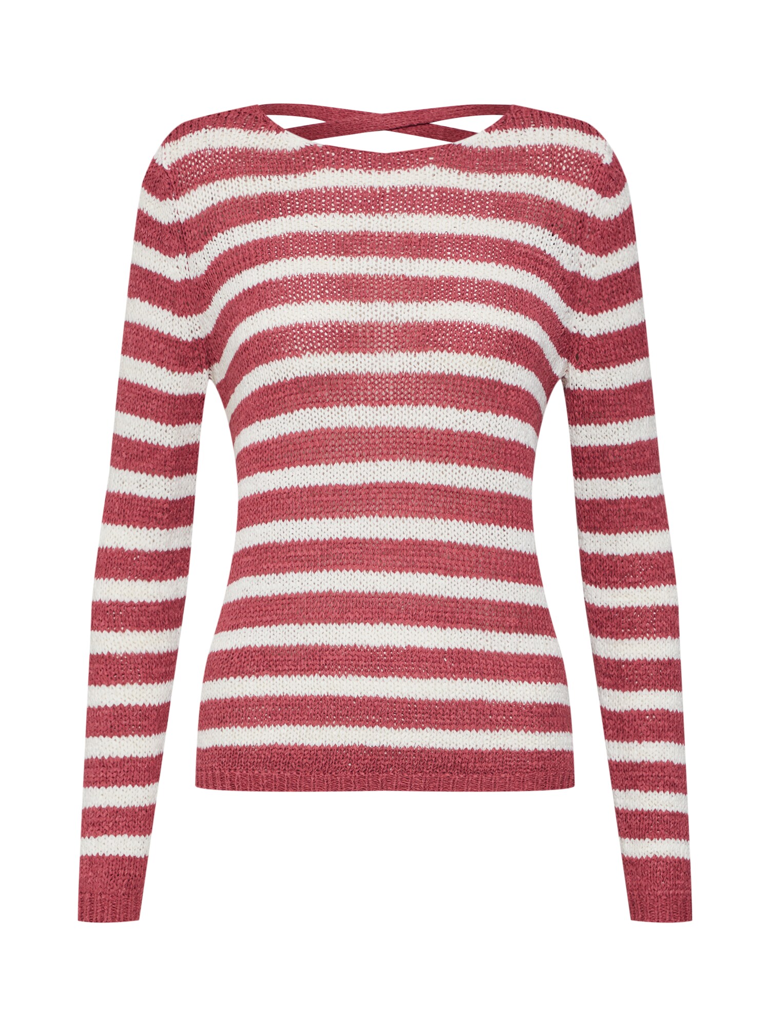 Only Dames Trui Onlnew Gabbi Rose Wit only kopen in de aanbieding