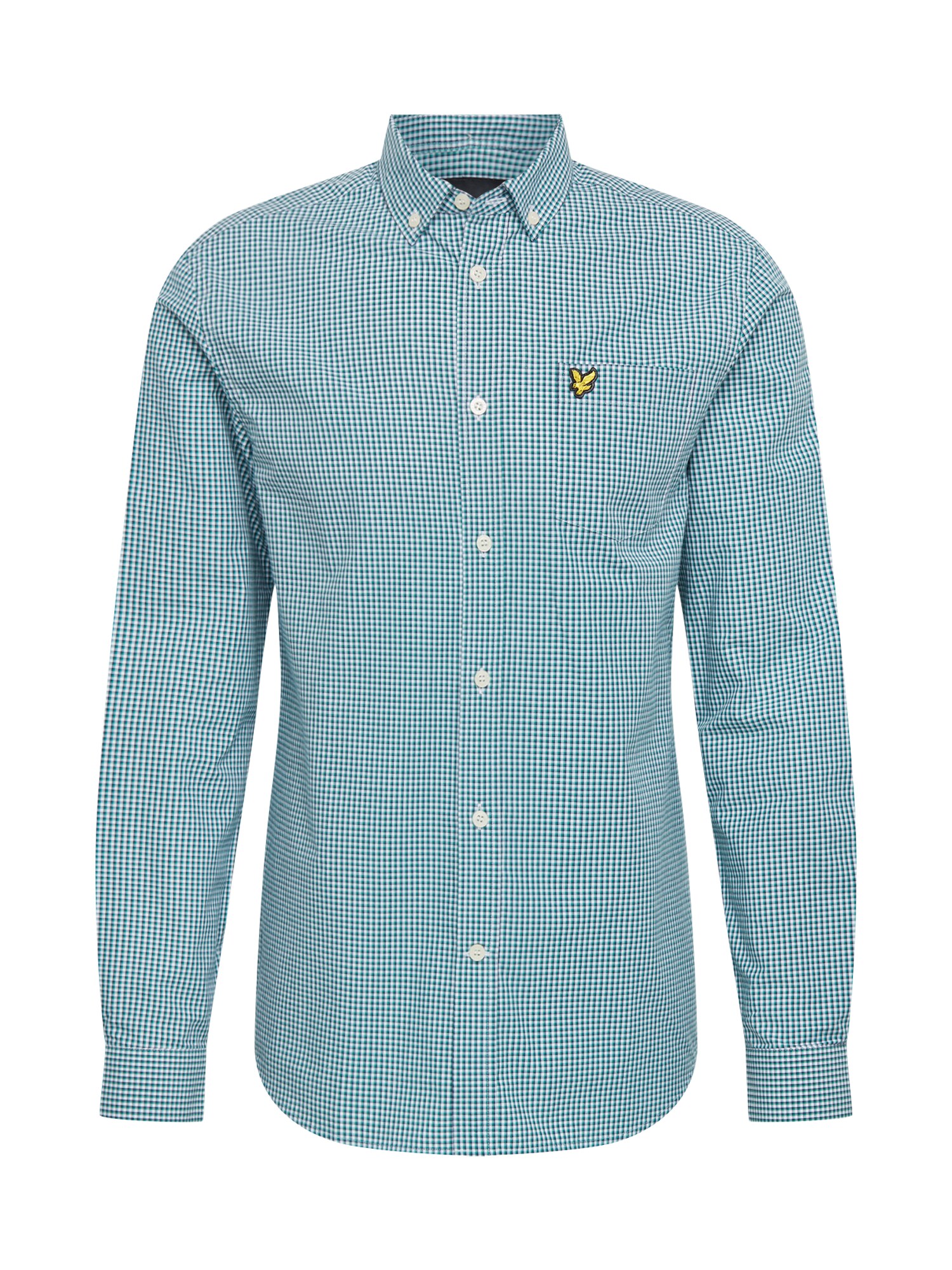 Lyle & Scott Dalykiniai marškiniai  benzino spalva / balta