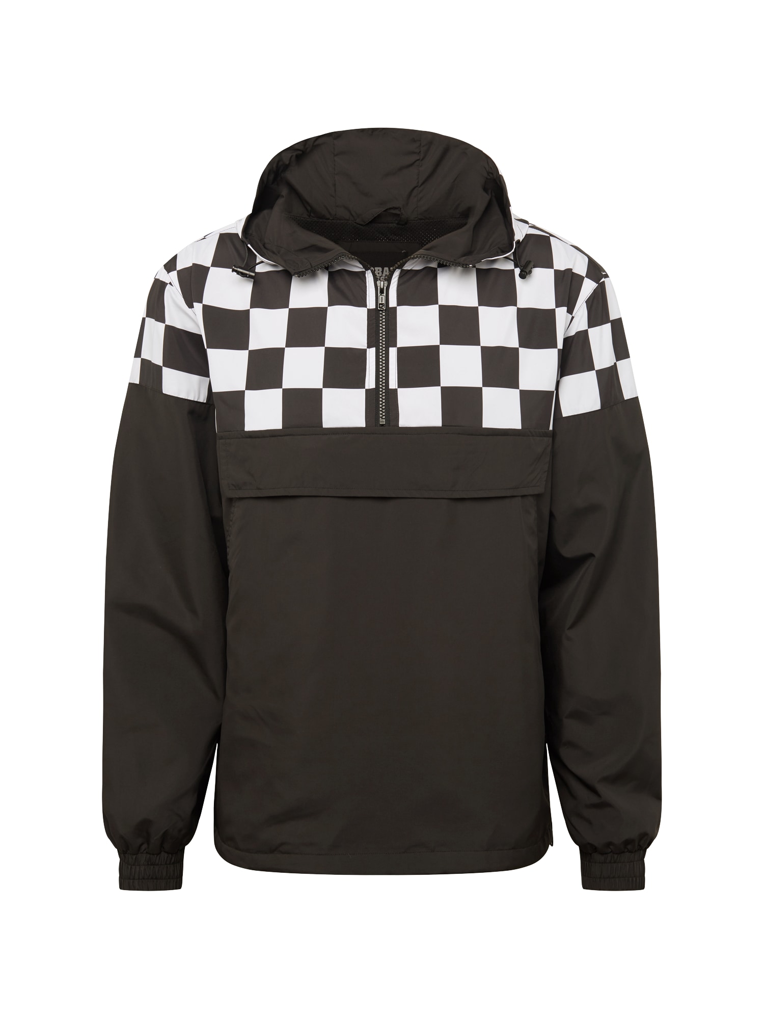 Urban Classics Prechodná bunda  čierna / biela