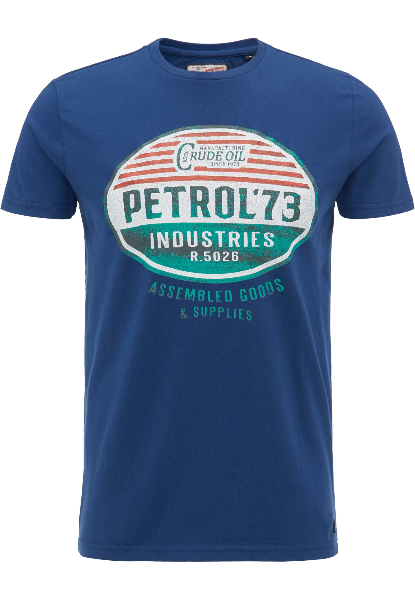 Petrol Industries Heren Shirt Navy Groen Rood petrol industries kopen in de aanbieding
