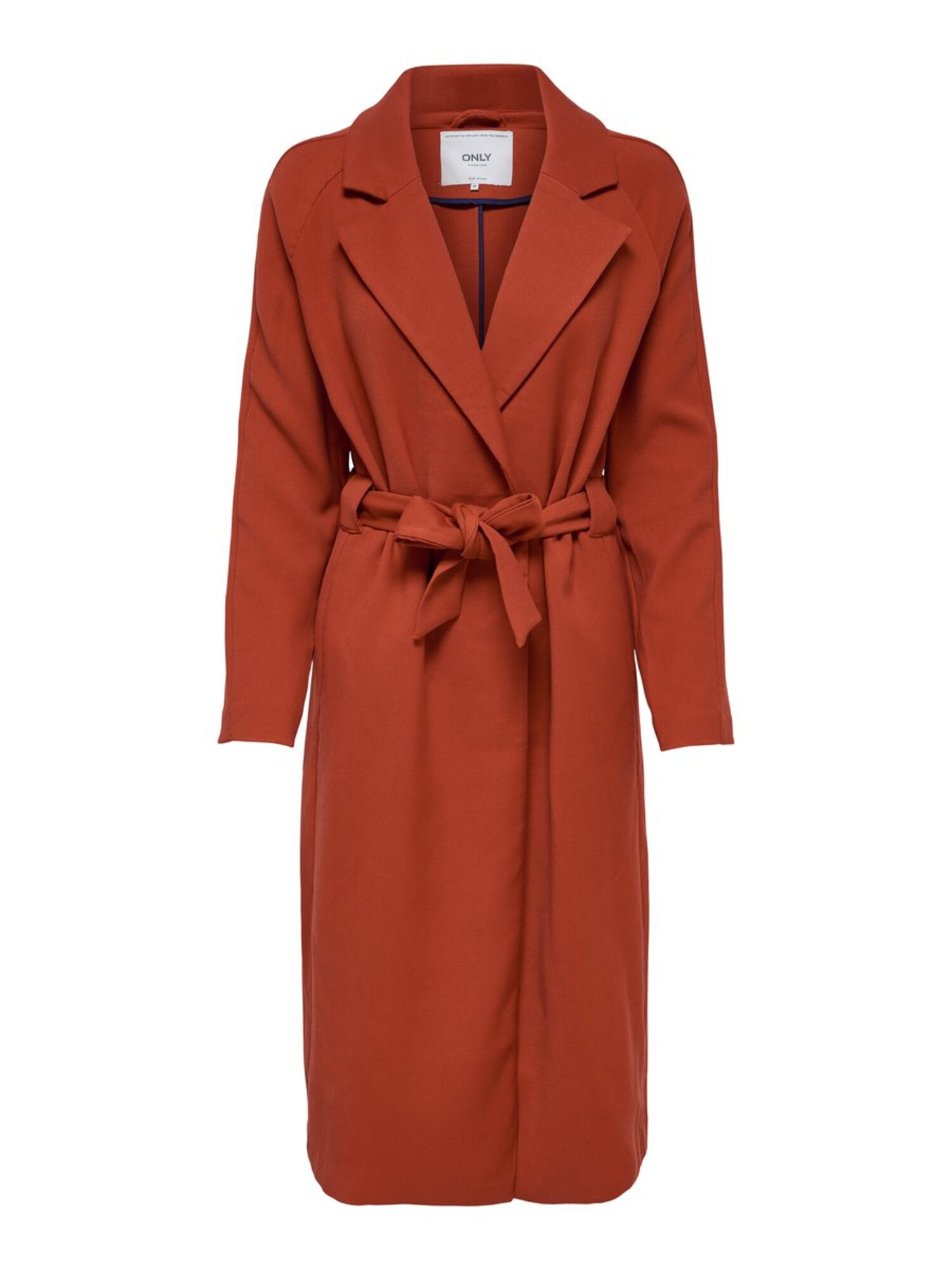 Only Dames Tussenmantel Roestrood only kopen in de aanbieding