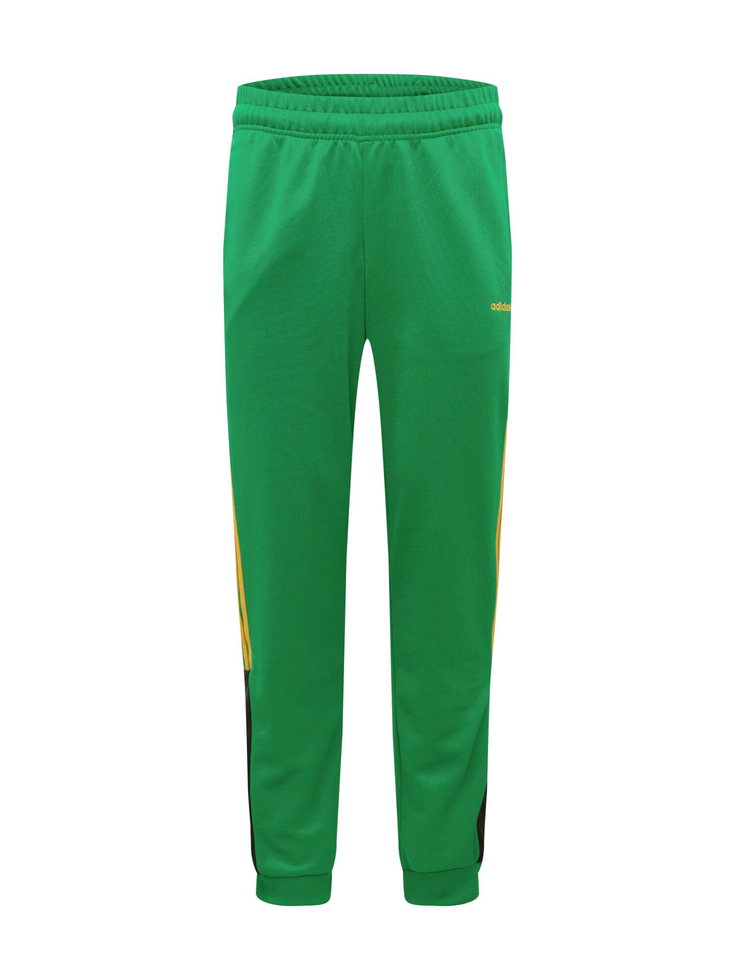 ADIDAS ORIGINALS Kelnės  juoda / žalia / geltona