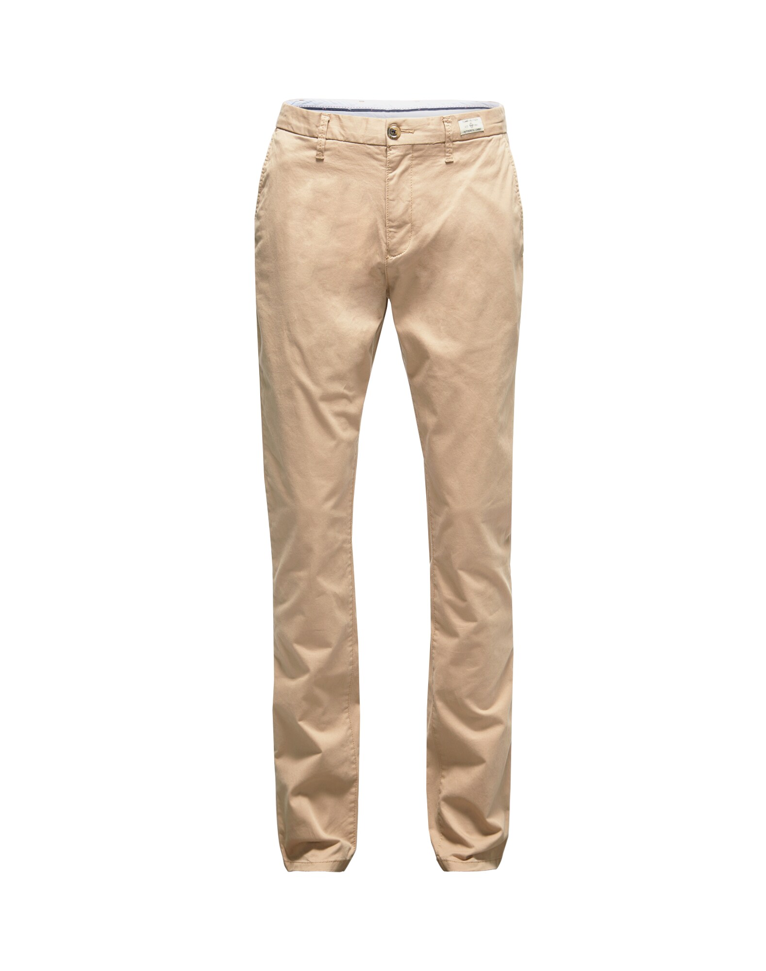 TOMMY HILFIGER Chino stiliaus kelnės 'Denton'  gelsvai pilka spalva