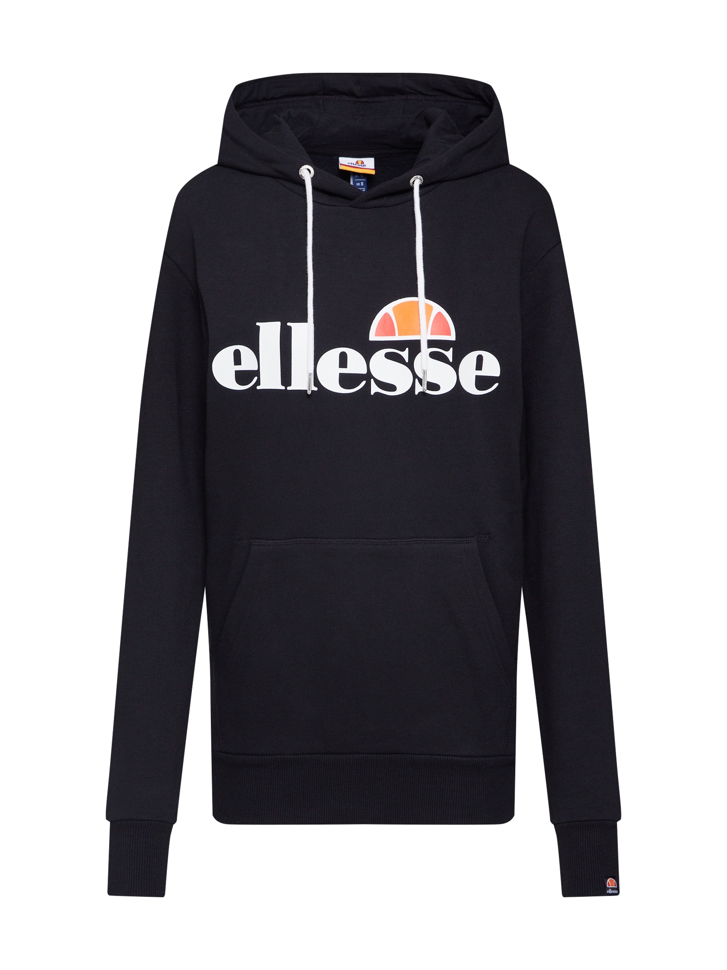 ELLESSE Megztinis be užsegimo  juoda / balta