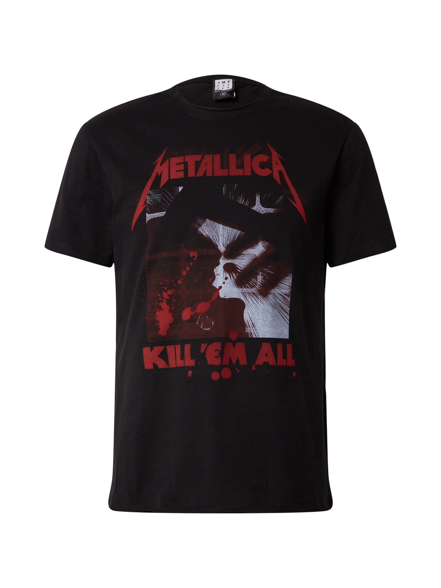 AMPLIFIED Tričko 'METALLICA KILL EM ALL '  tmavosivá