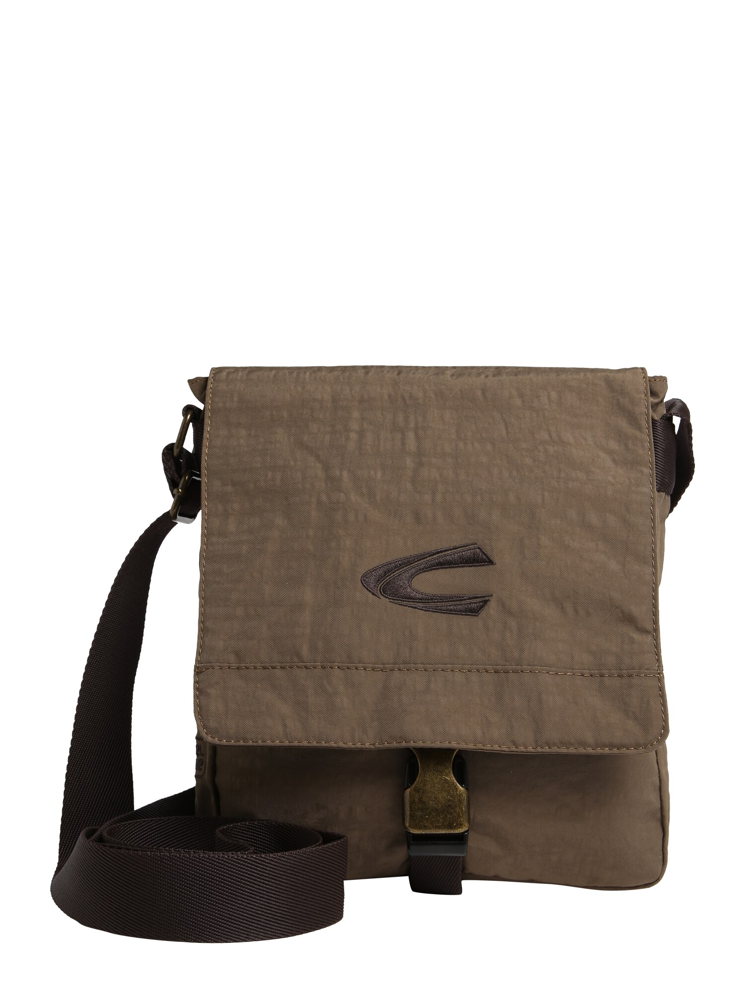 Camel Active Heren Schoudertas Journey Beige Bruin camel active kopen in de aanbieding