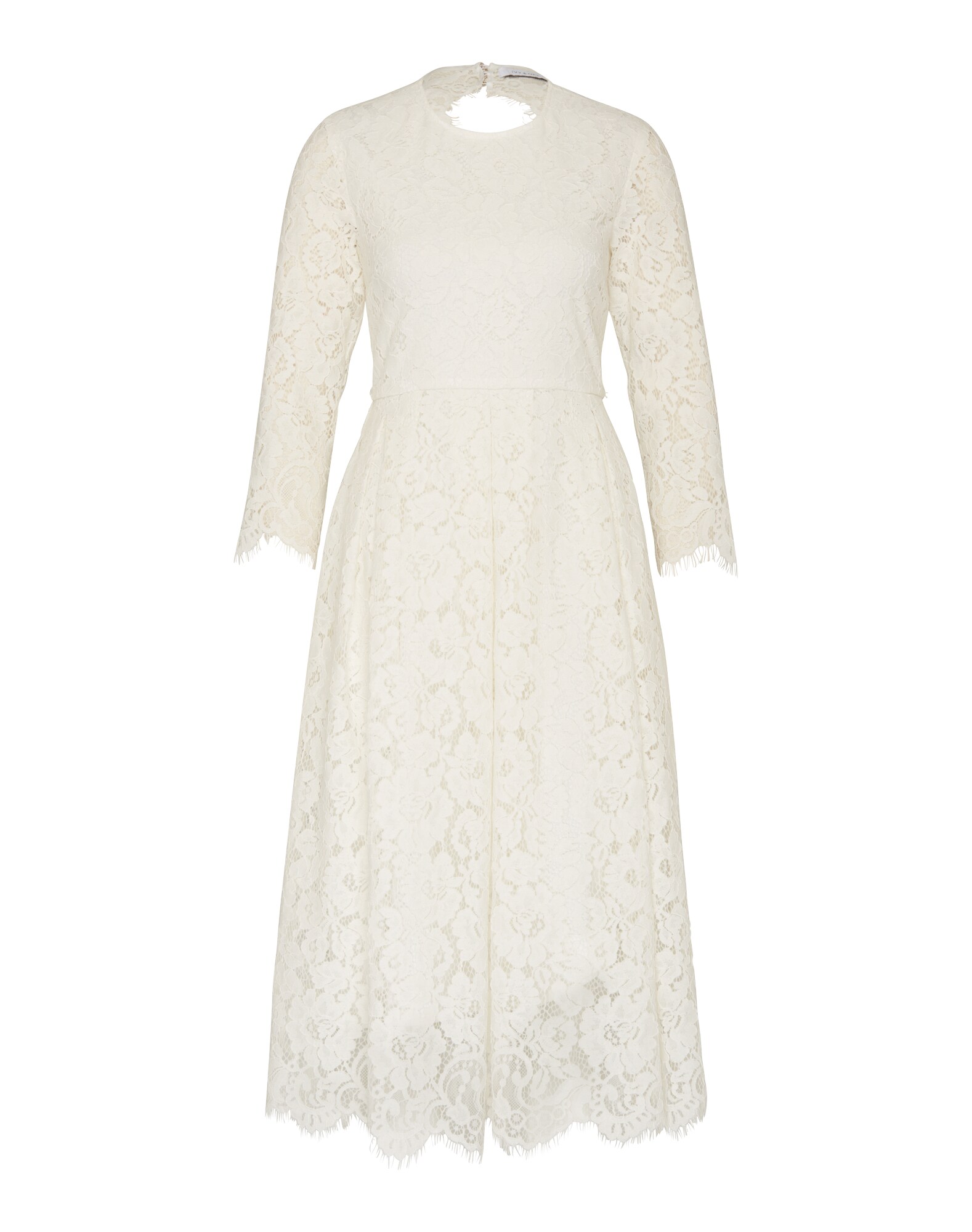 IVY & OAK Suknelė 'Lace Dress Fit And Flair'  balta